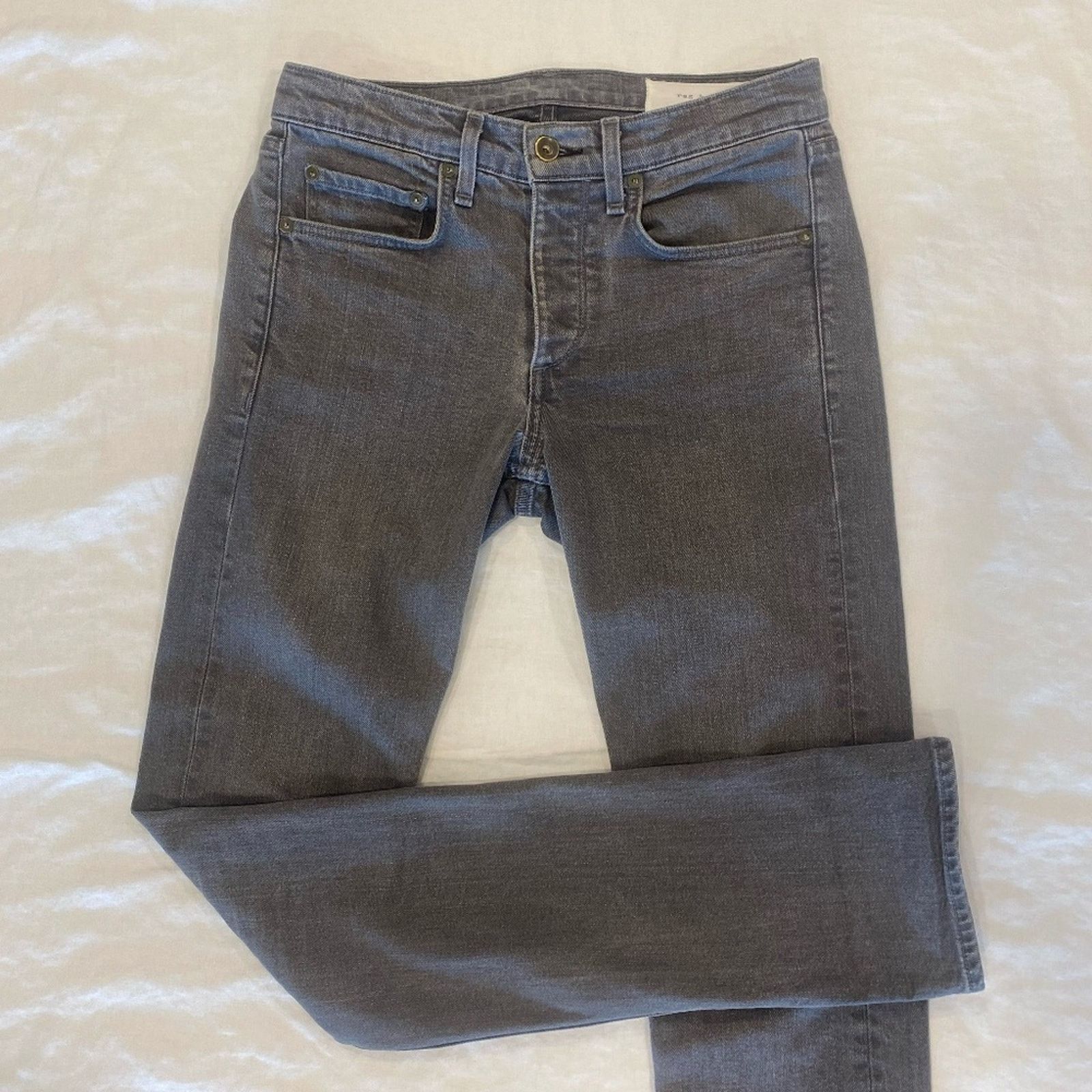 Rag & Bone Rag & Bone Women's Standard Issue Slim Leg Fit 2 Jeans - 28 Size 28" / US 6 / IT 42 - 2 Thumbnail