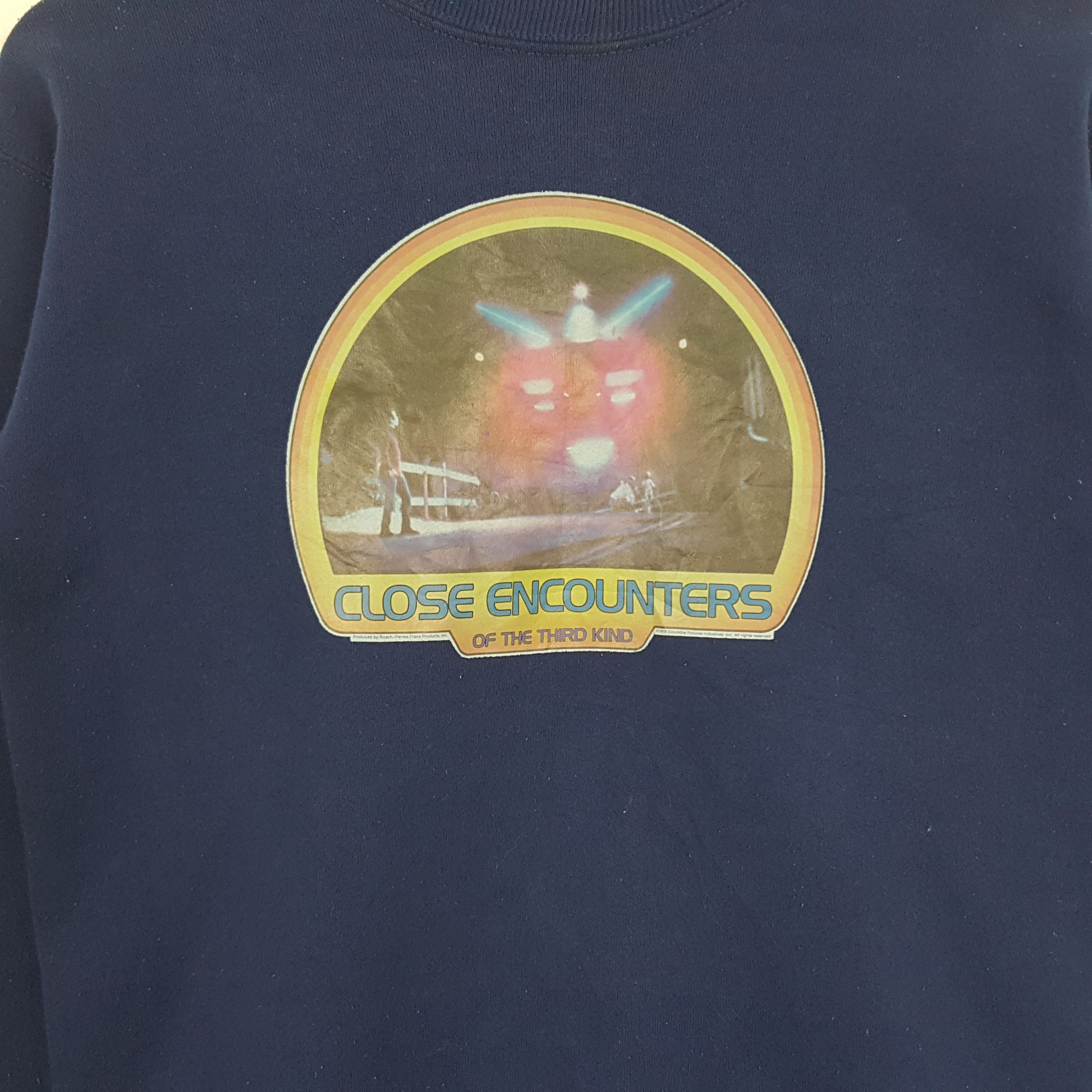 Vintage Vintage 70s Close Encounters of the Third Kind Sweatshirt Size US XS / EU 42 / 0 - 2 Thumbnail