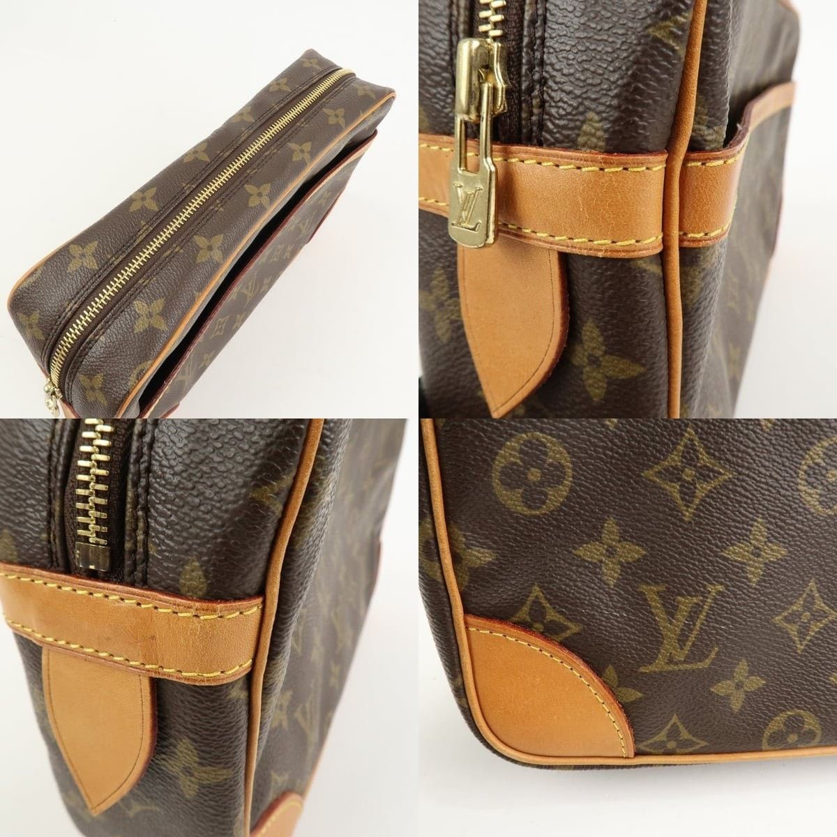 Louis Vuitton Louis Vuitton Monogram Compiegne 28 Pouch Clutch Size ONE SIZE - 6 Thumbnail