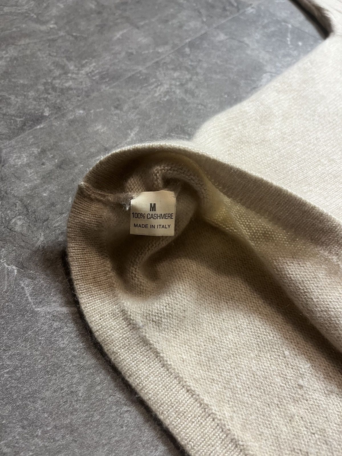 Brioni Brioni Roma Beige 100% Cashmere Crewneck Italy Rare Sweater Size US M / EU 48-50 / 2 - 11 Thumbnail