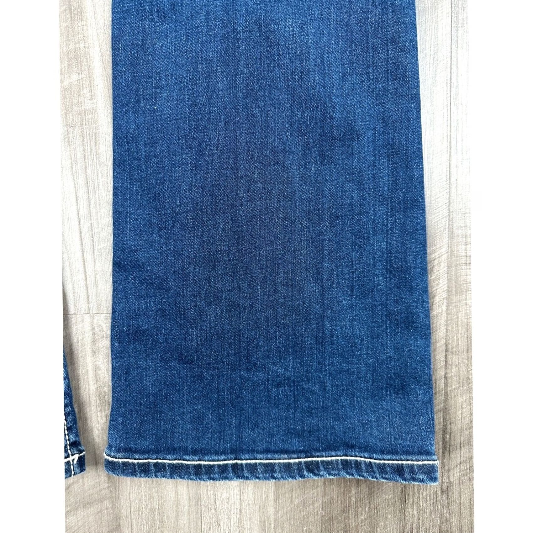 Miss Me Miss Me Bootcut Jeans 29x34 Dreamcatcher Embellished Dark Wash Women Size 29" - 3 Thumbnail