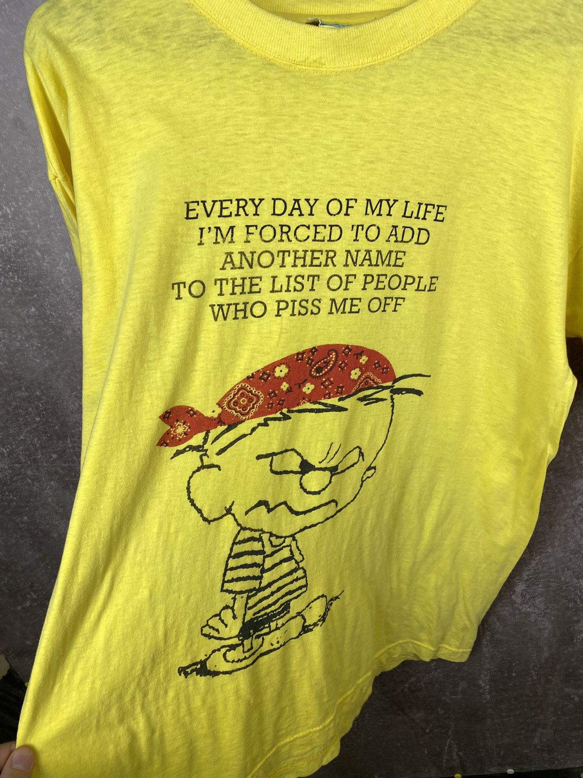 Vintage Vintage Y2K ADULT “ People Who Piss Me Off “ Humor Tee Size US L / EU 52-54 / 3 - 3 Thumbnail
