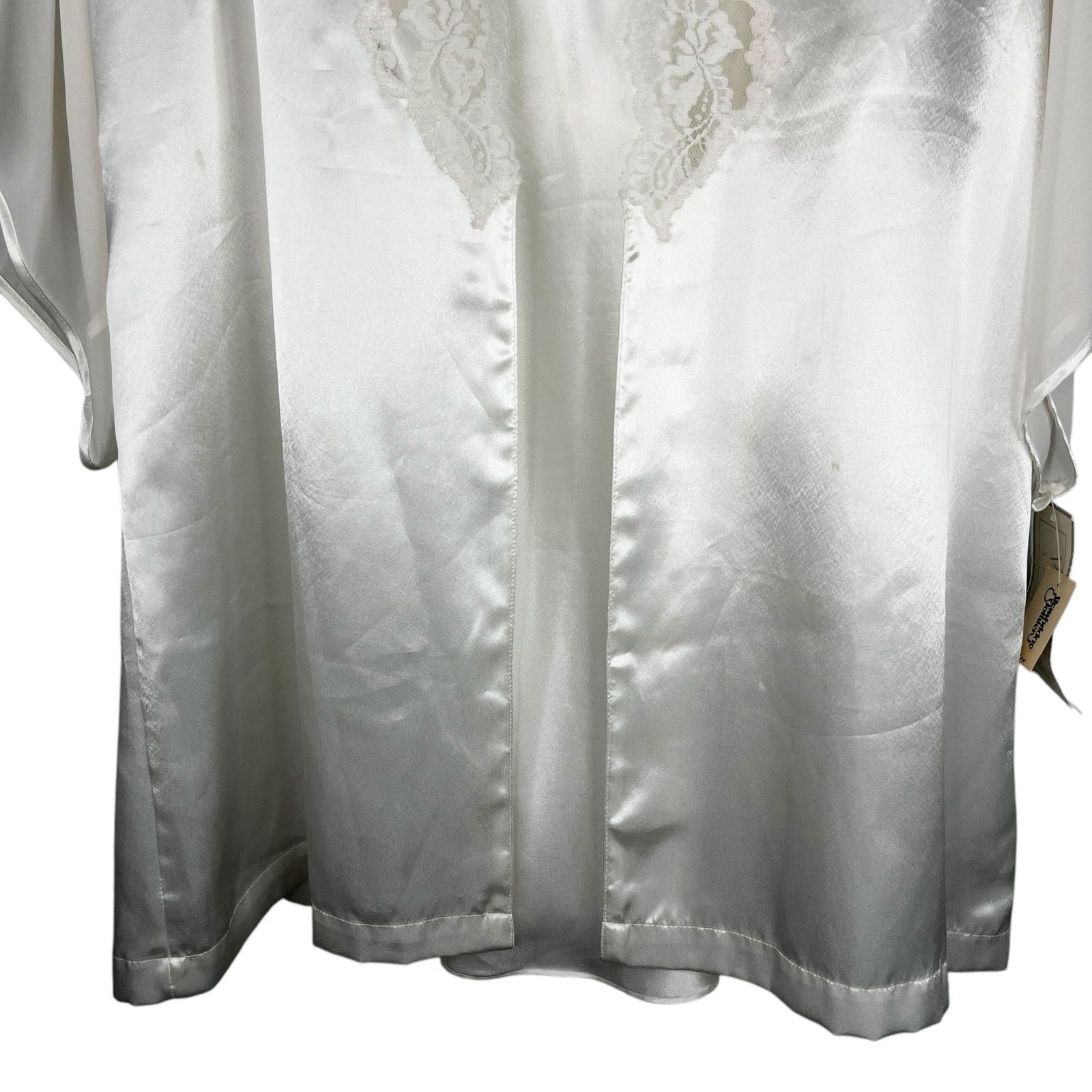 Other Val Mode Vintage Lingerie Wedding M/L Nightie Robe Lace New Size ONE SIZE - 12 Thumbnail