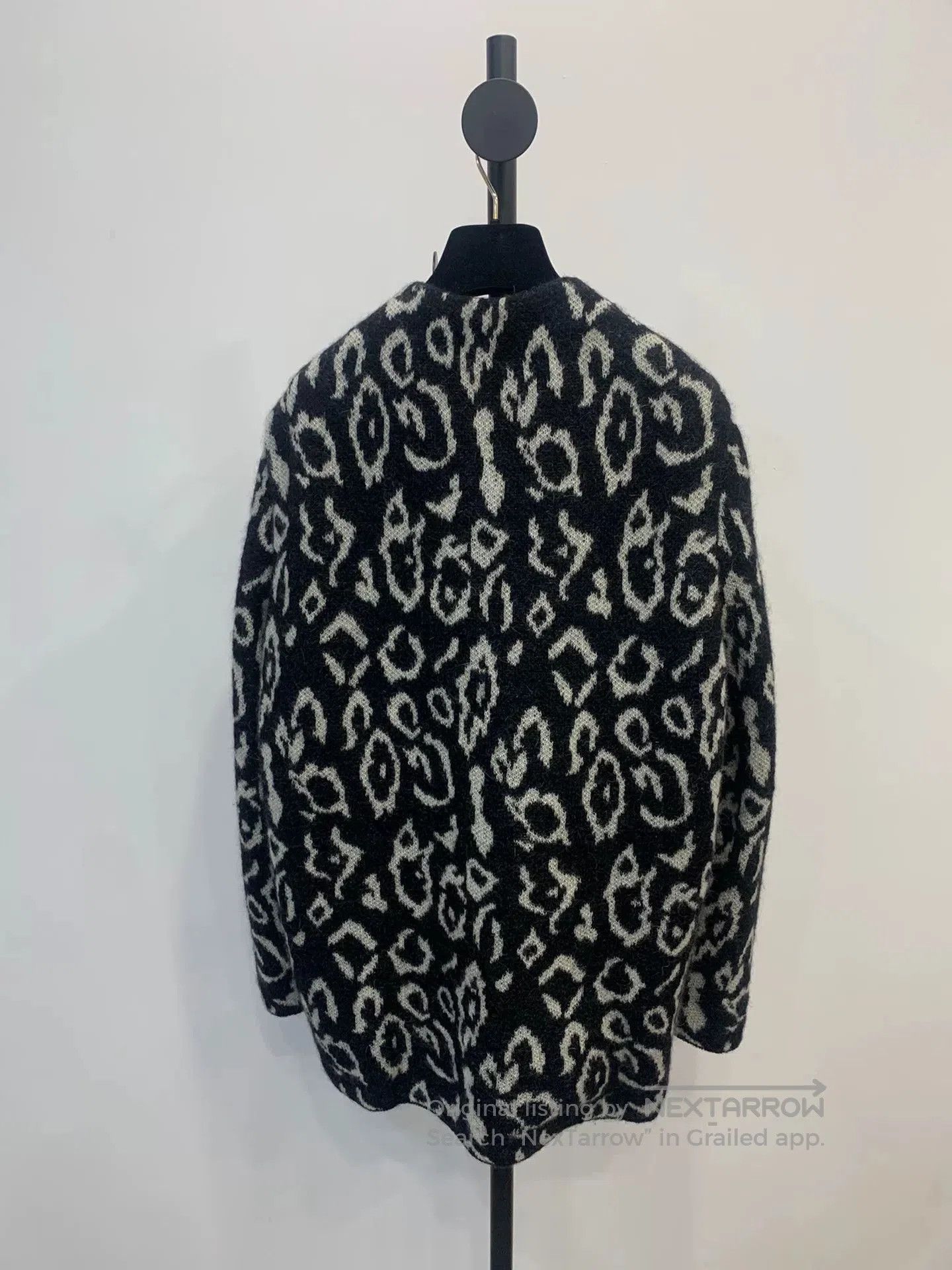 Saint Laurent Paris Saint Laurent Leopard Print Cardigan. Size XS / US 0-2 / IT 36-38 - 6 Thumbnail