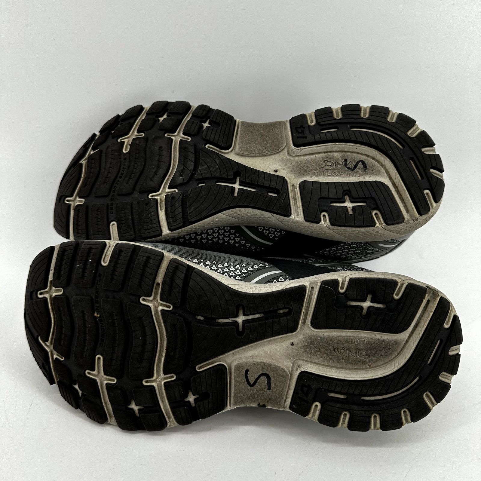Brooks Brooks Ghost 14 Running Shoes Mesh Low Lace Up Gray 10 4E Size US 10 / EU 43 - 7 Thumbnail