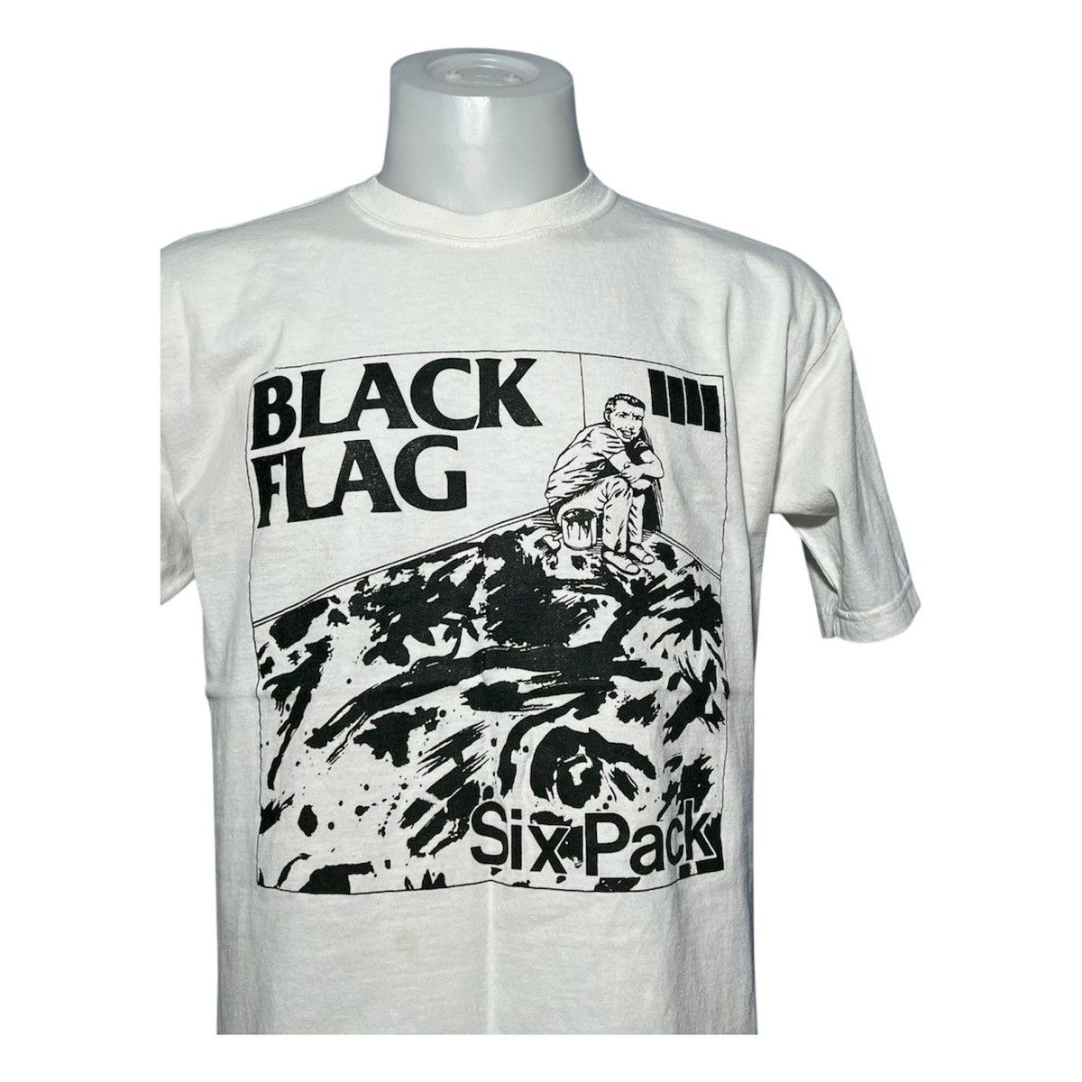 Black Flag Black flag Henry Rollins Punk Rock Band Vintage T-Shirt Size US M / EU 48-50 / 2 - 4 Thumbnail