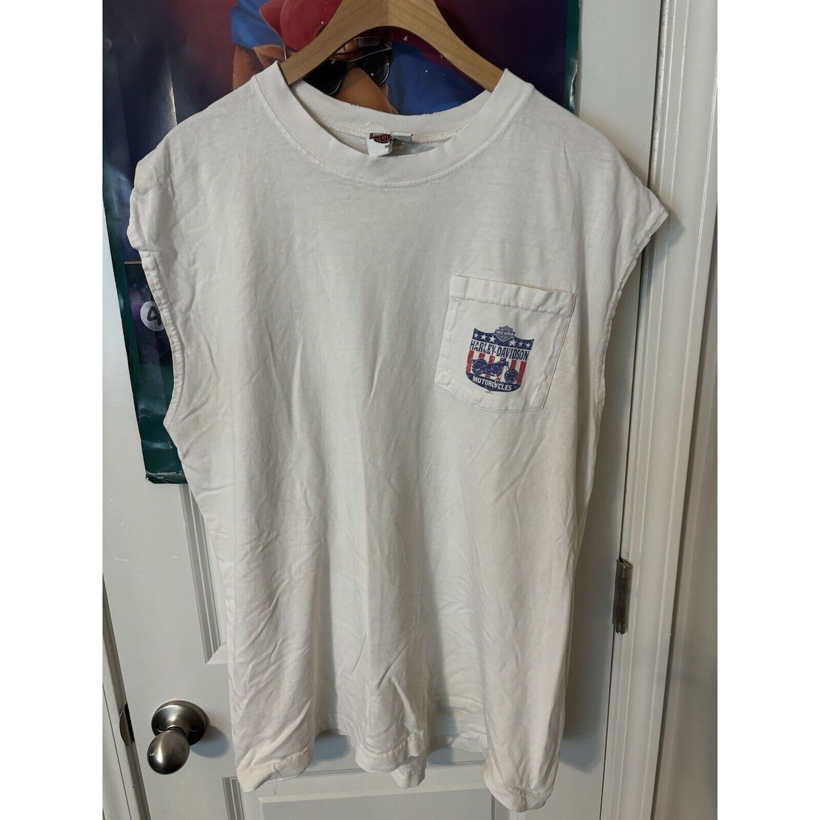 Other vintage sleeveless harley davidson motorcycle tshirt size XL Size US XL / EU 56 / 4 - 1 Thumbnail