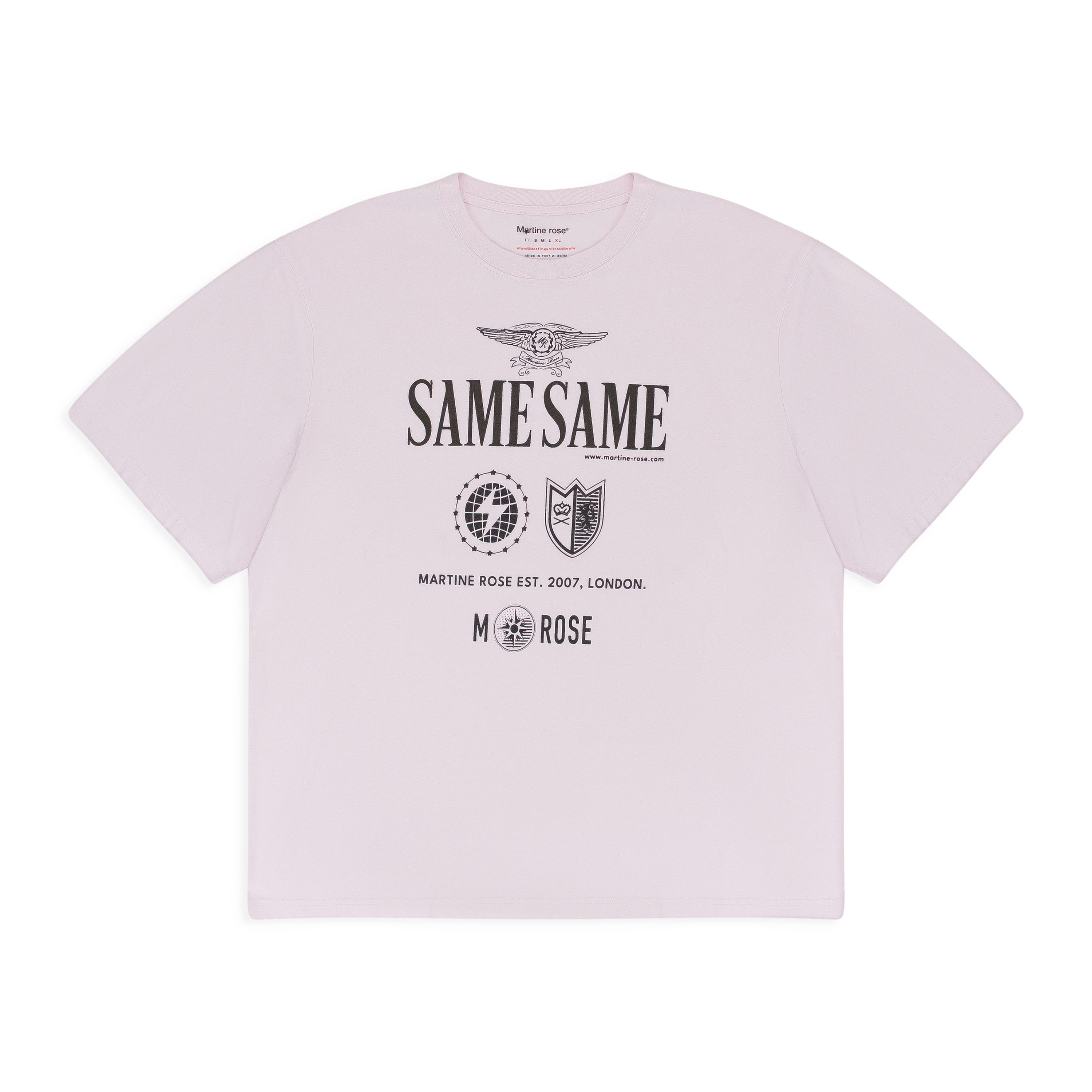 Martine Rose MARTINE ROSE Men T-Shirts 603JE01000D WHT White