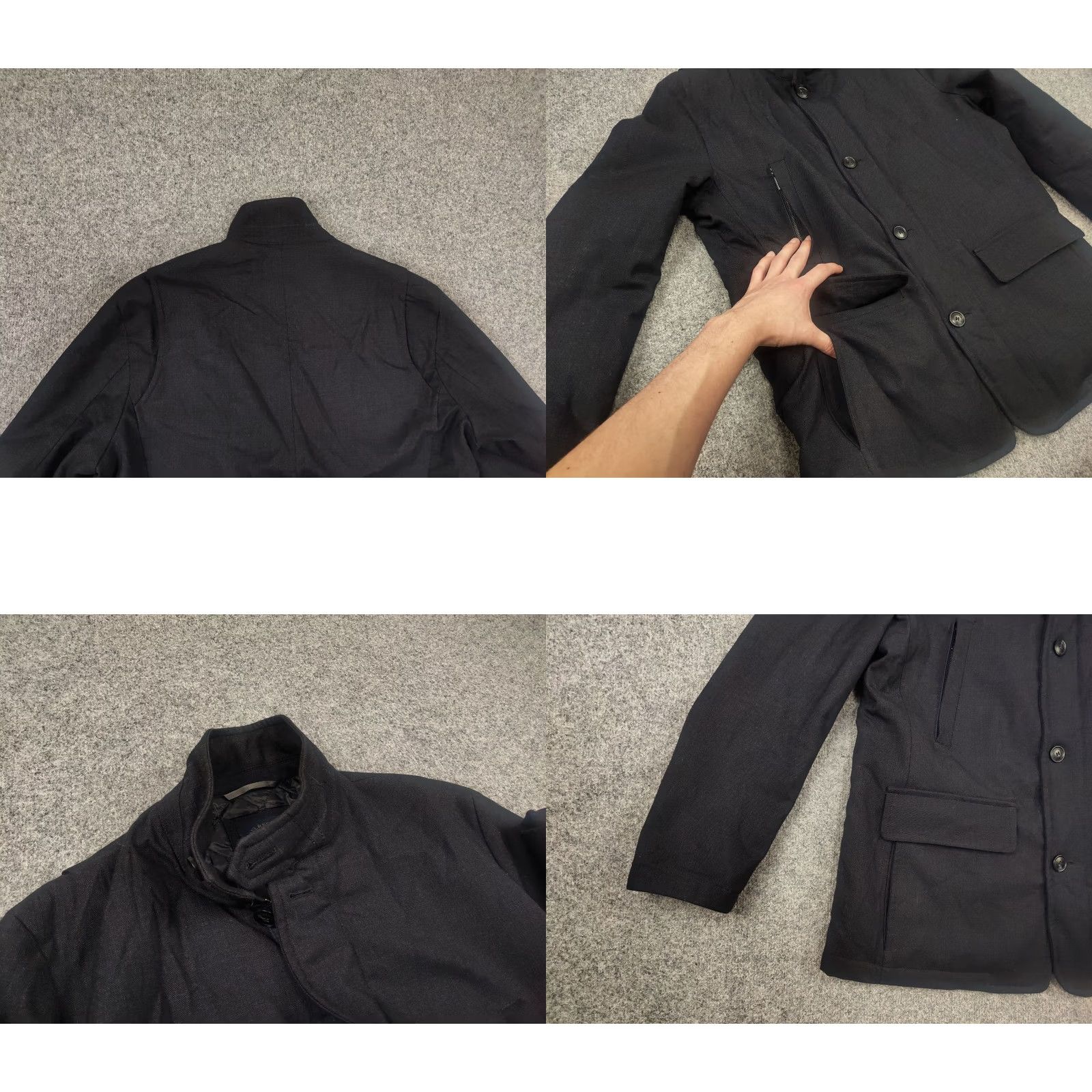 Paul & Shark Paul & Shark Yachting Classic Design Insulated Wool Zip Pocket Navy Jacket Size US M / EU 48-50 / 2 - 8 Thumbnail