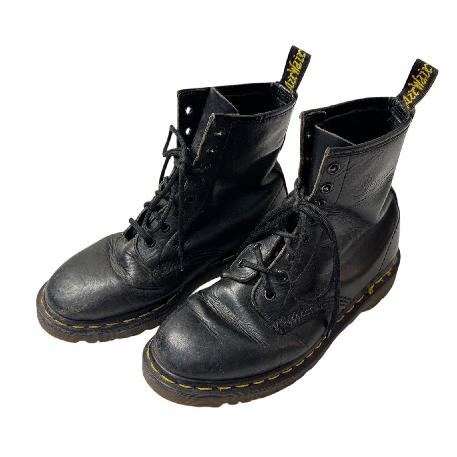 Dr. Martens DR MARTEN’S 8 Eyelet Lace Up 1460 Combat Boots Air Cushion 9 Size US 9 / IT 39 - 2 Thumbnail