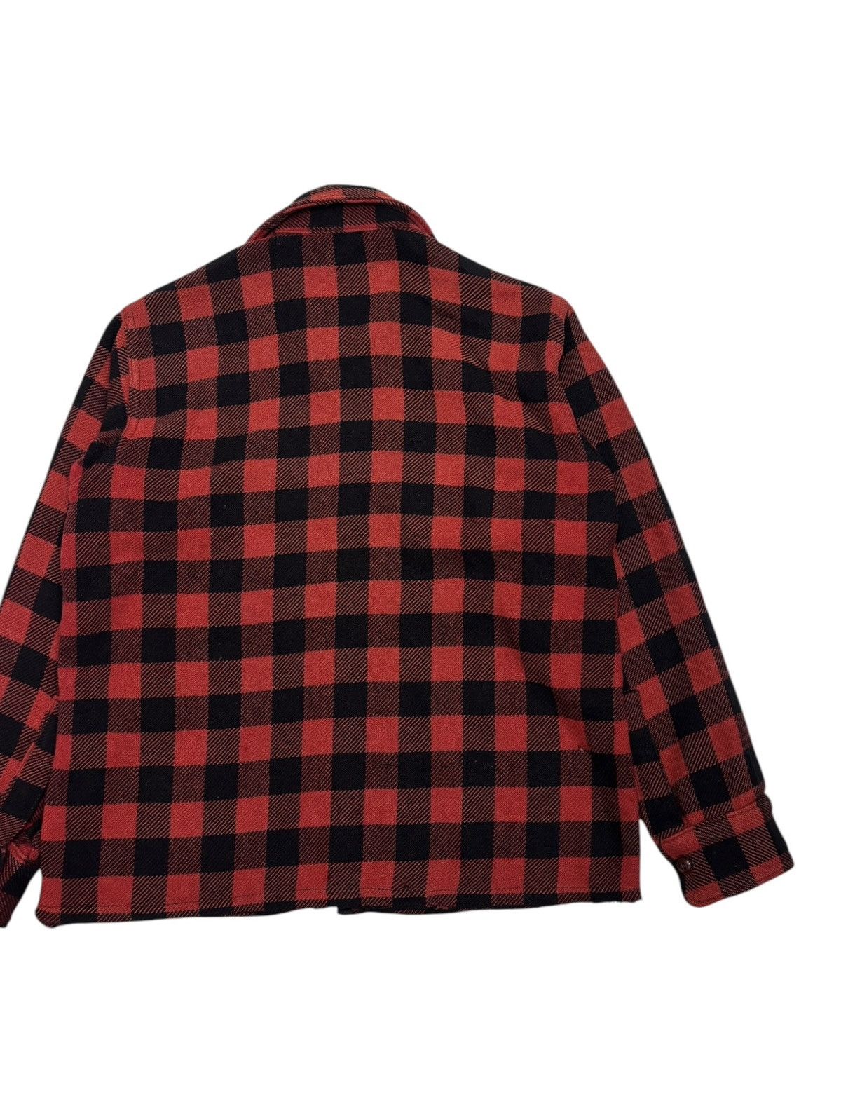 Woolrich Woolen Mills 🔥60/70s WOOLRICH WOOLEN MILLS CHECKERED WOOL FLANNEL Size US M / EU 48-50 / 2 - 7 Thumbnail