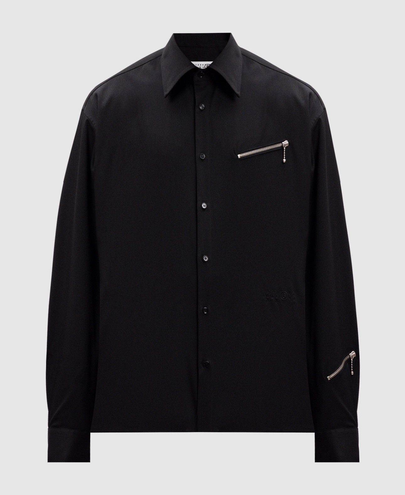 希少 SUPREME MM6 Padded SHIRT Black Elevate your streetwear with the Supreme MM6 Maison Margiela