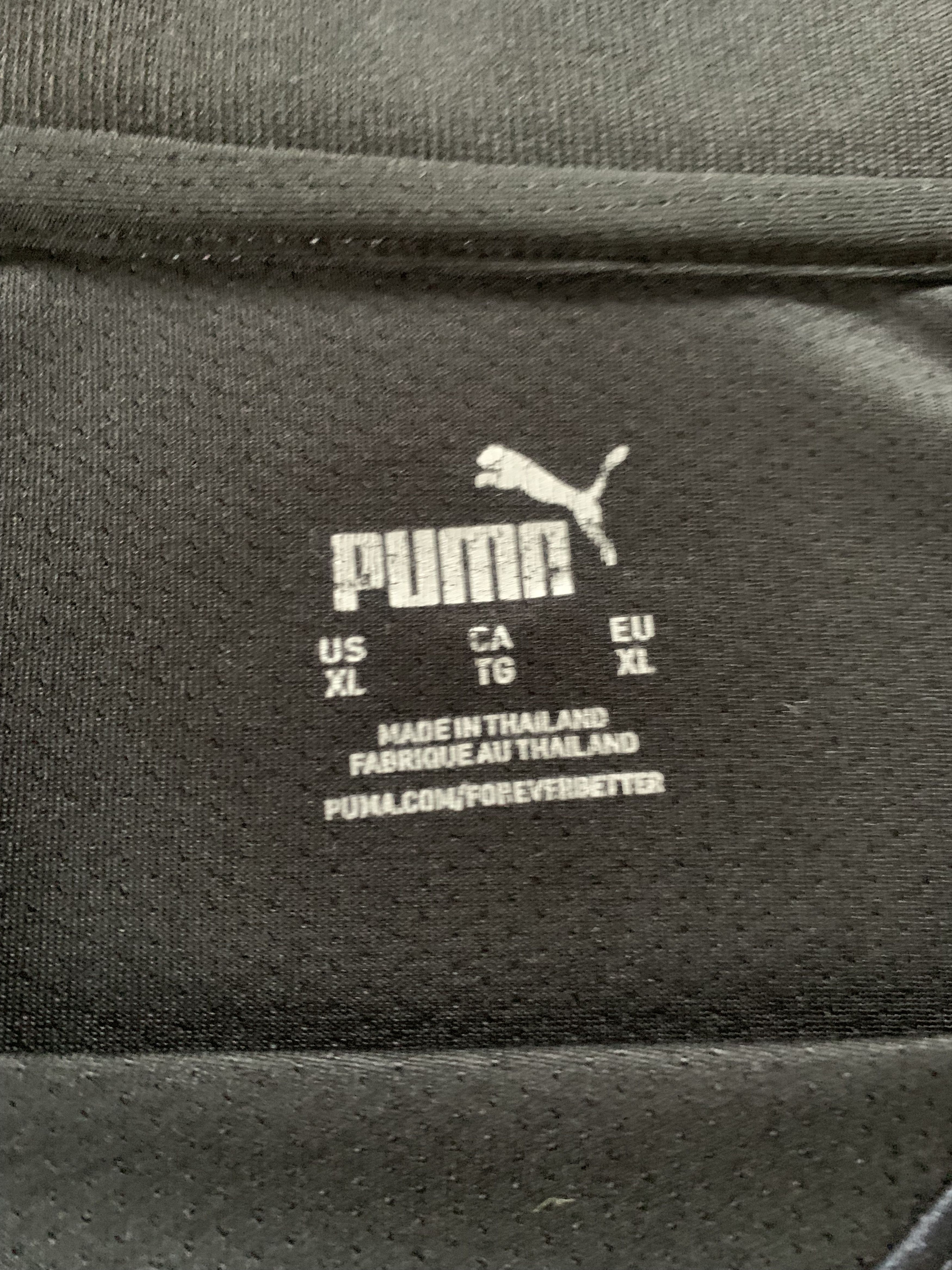 Puma Puma Valencia FC Black Jersey Size US XL / EU 56 / 4 - 7 Thumbnail