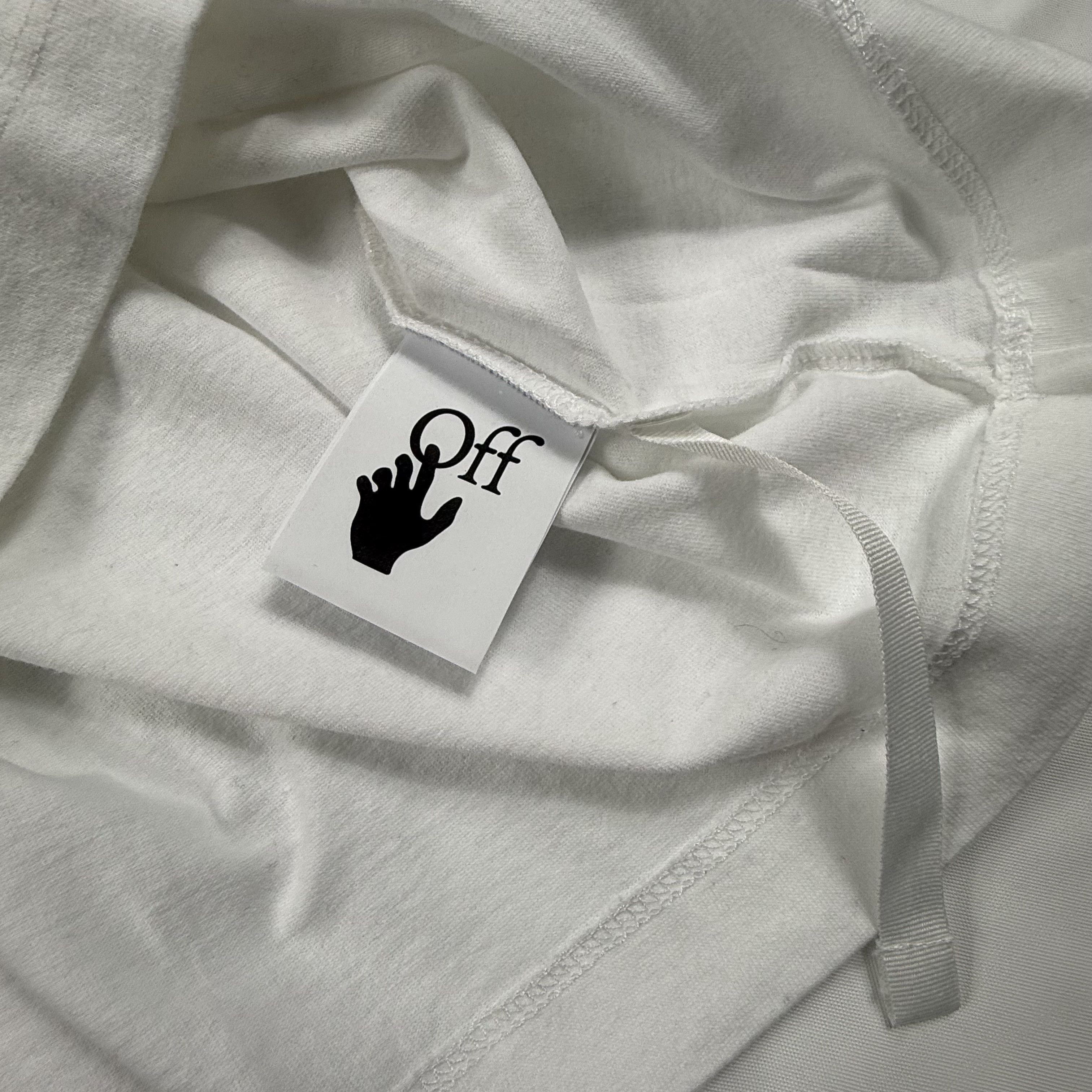 Off-White Off-White Elf Goblin Graphic T-Shirt White OMAA027R21JER014 Size US XXL / EU 58 / 5 - 4 Thumbnail