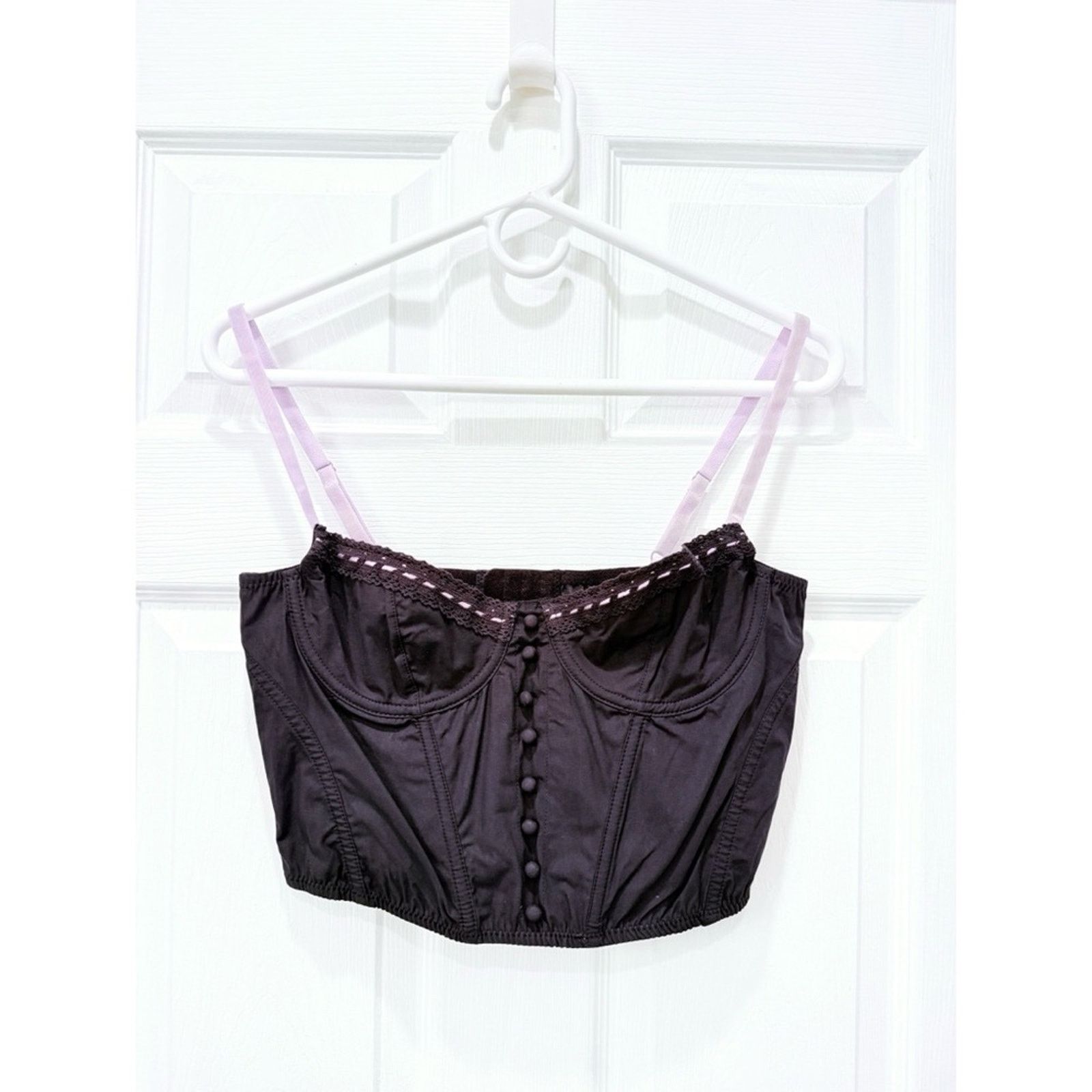 Urban Outfitters Urban Outfitters Out From Under Dehlia Ribbon Trim Corset M Size M / US 6-8 / IT 42-44 - 1 Thumbnail