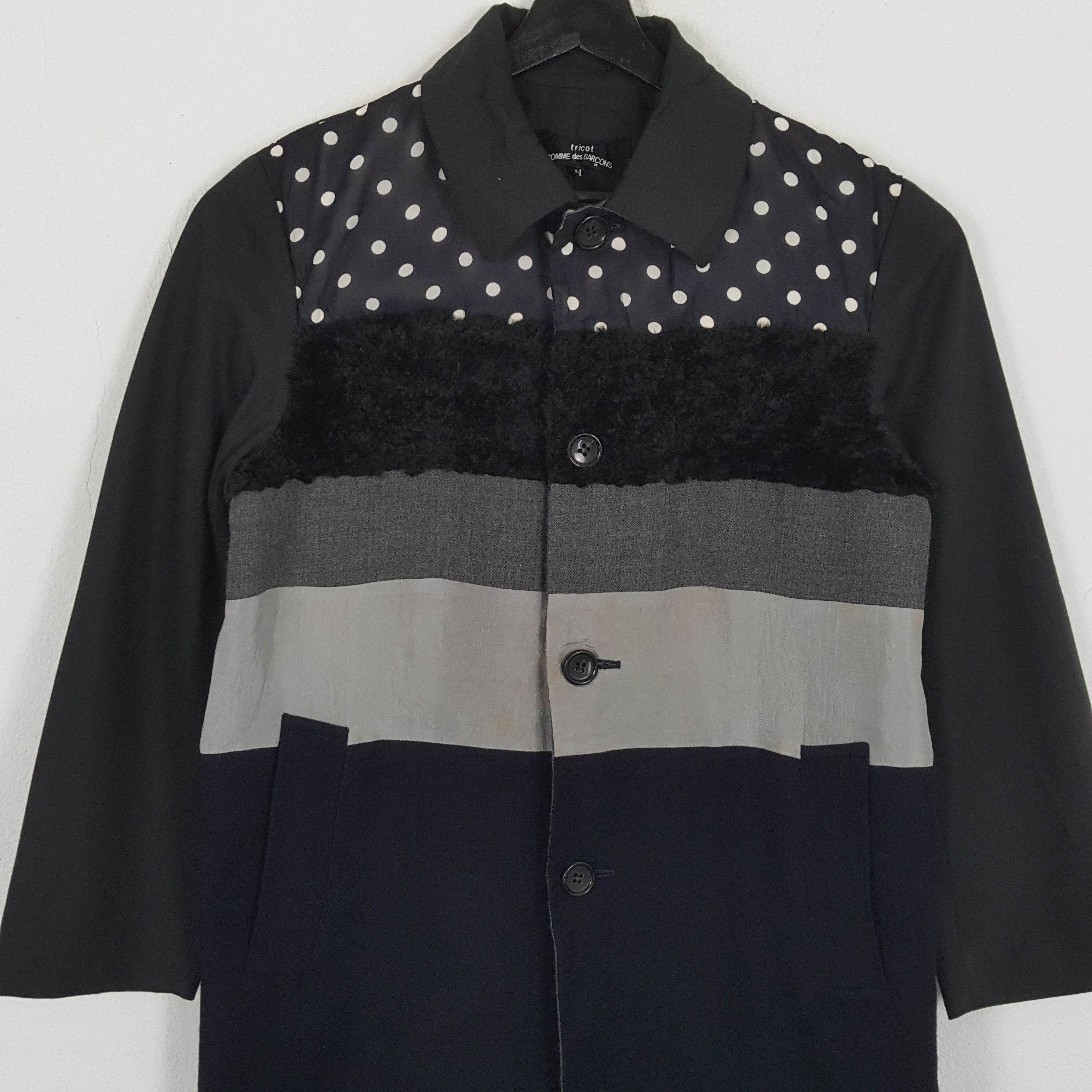 Comme des Garcons × Japanese Brand × Vintage COMME DES GARCONS TRICOT Rare Design Designer Jacket Size US S / EU 44-46 / 1 - 2 Thumbnail