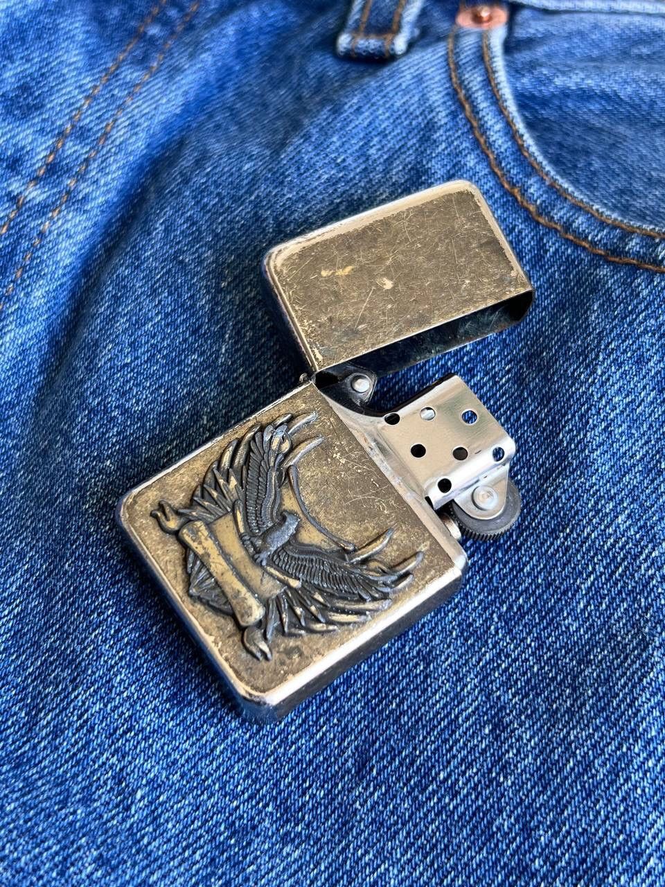 Japanese Brand × Vintage Y2K ELEGANCE EAGLE 🦅 GEOMETRIC METAL PUNK ROCK LIGHTER Size ONE SIZE - 2 Thumbnail