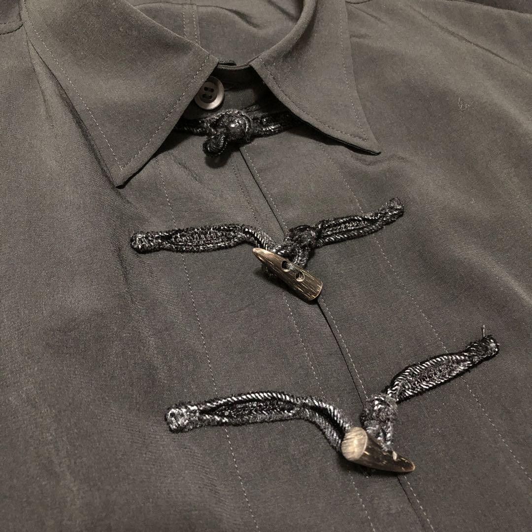 Yohji Yamamoto POUR HOMME 20ss LONG BLOUSE WITH CHINA BUTTONS Size US S / EU 44-46 / 1 - 3 Thumbnail