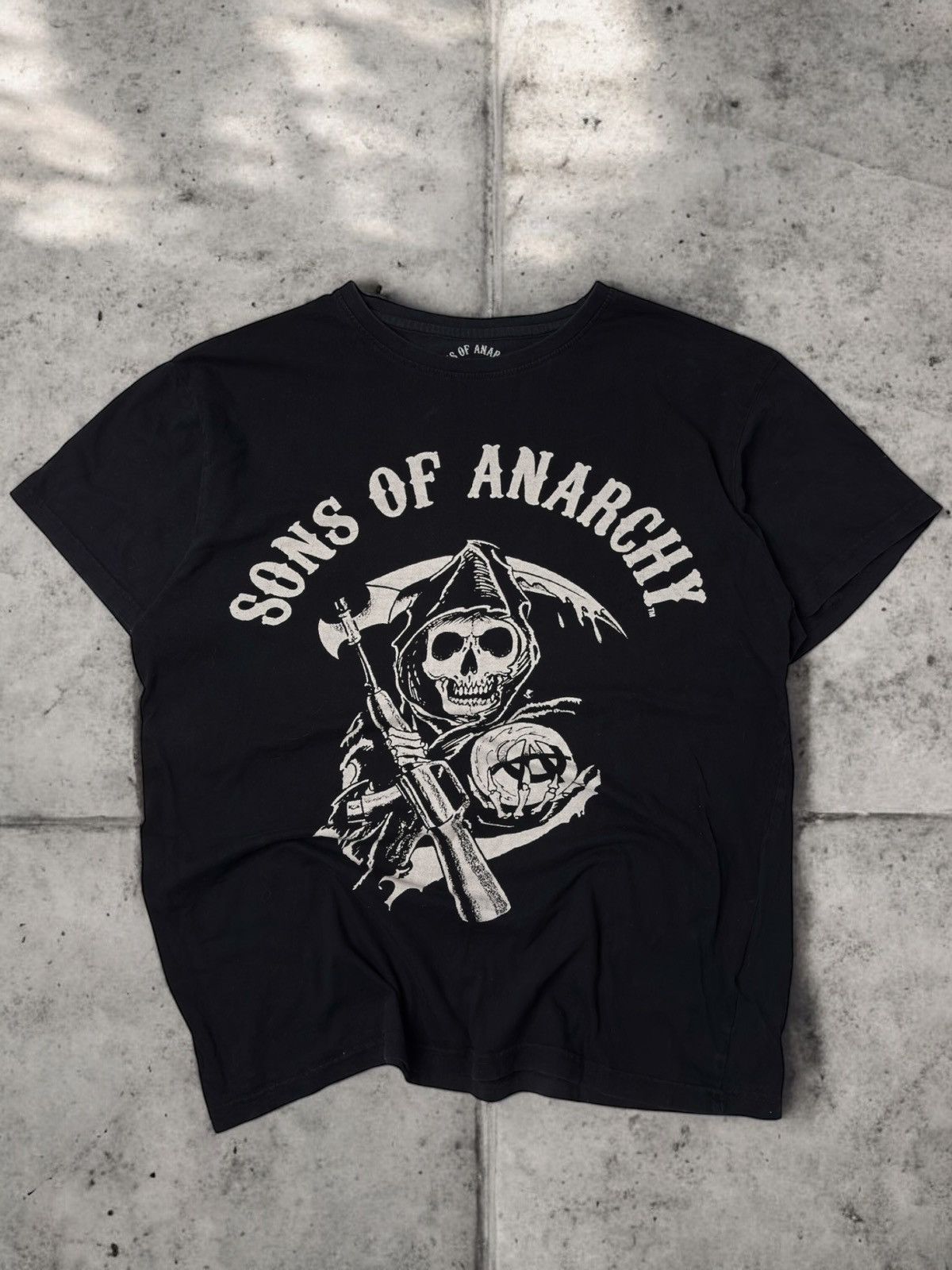 Band Tees Vintage Sons of Anarchy tee big logo band rock metal swag 00 Size US M / EU 48-50 / 2 - 1 Thumbnail