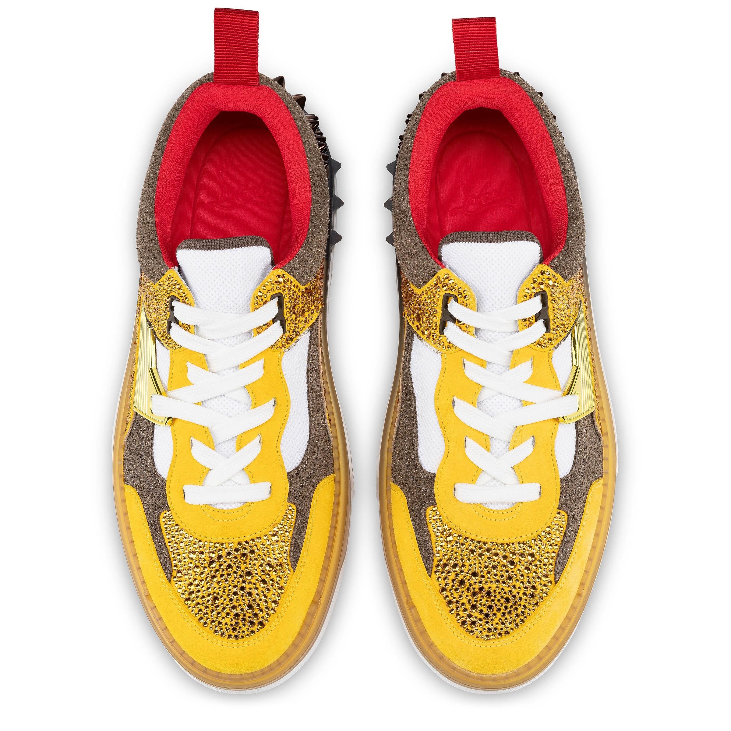 Christian Louboutin o1bcso1str0825 Astroloubi Strass in Multicolor Size US 11 / EU 44 - 3 Thumbnail