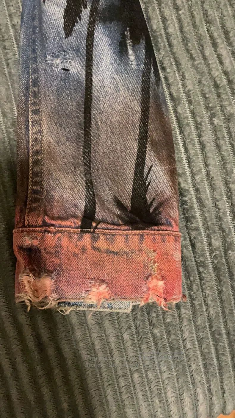 Amiri Amiri Coconut Tree Rendered Destroyed Jacket Size US M / EU 48-50 / 2 - 6 Thumbnail