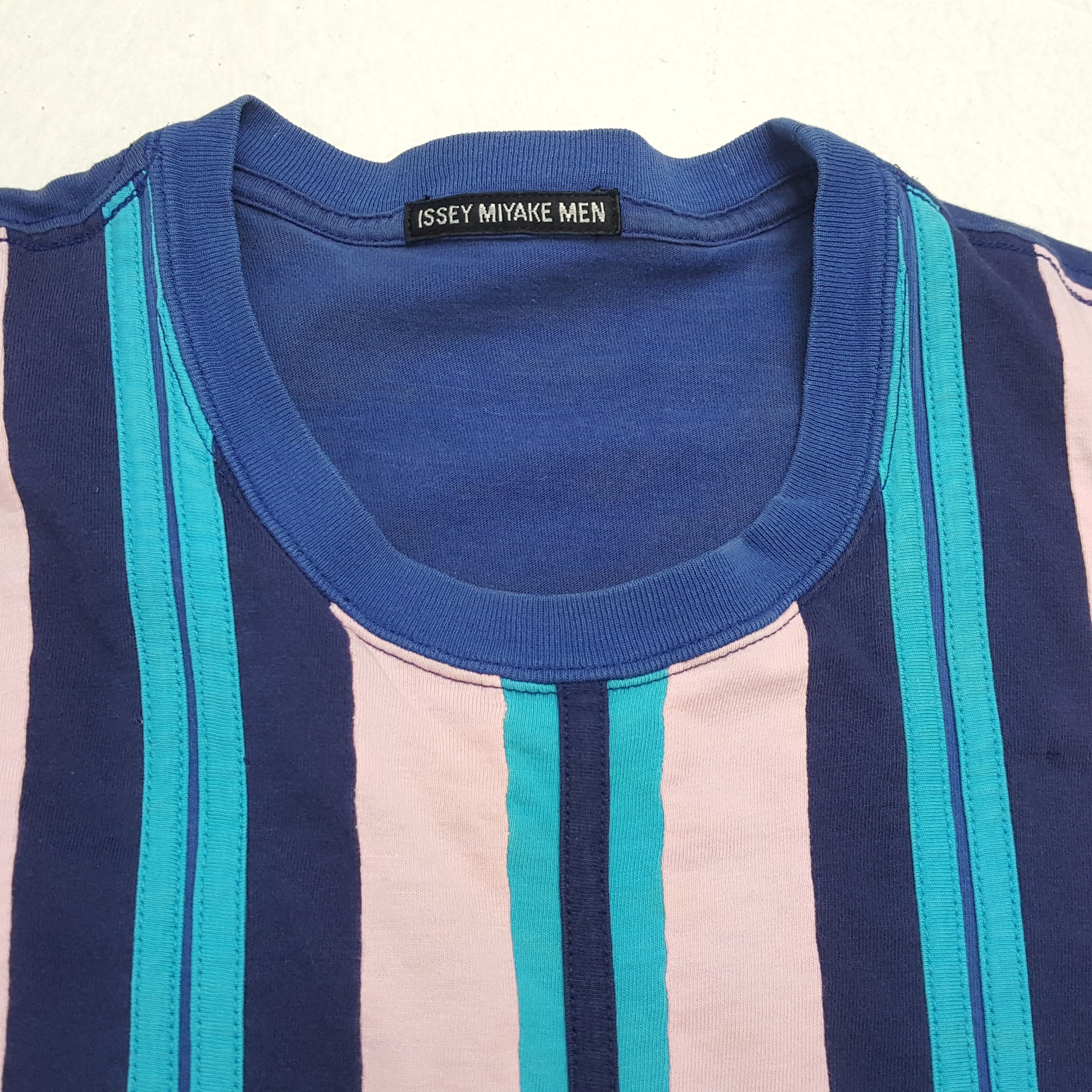 Issey Miyake × Japanese Brand × Vintage Vintage ISSEY MIYAKE MEN Japanese Fashion Brand T-Shirts Size US M / EU 48-50 / 2 - 7 Thumbnail