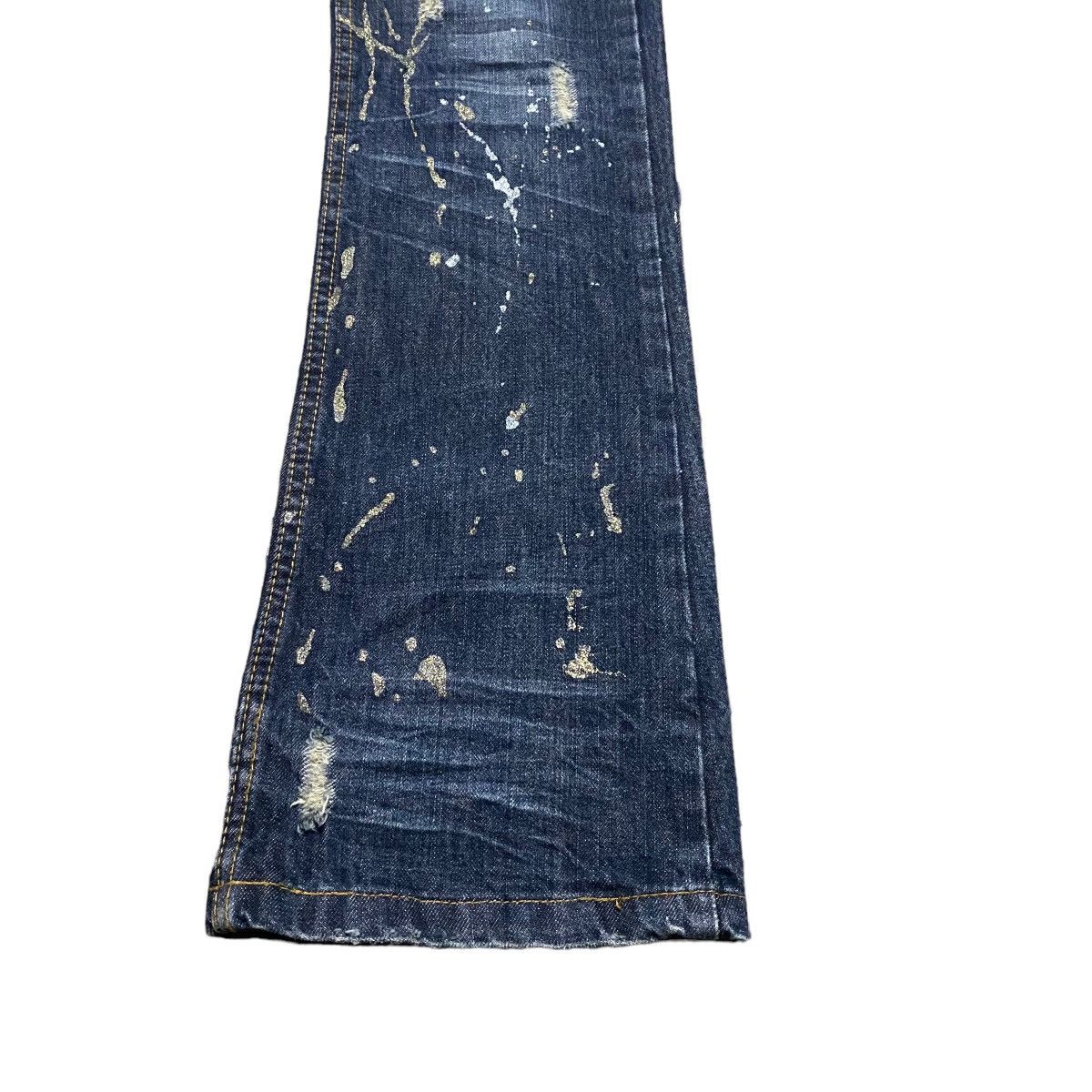 Le Grande Bleu (L.G.B.) Xfrm Clawmark Denim Flare Jeans Size US 32 / EU 48 - 9 Thumbnail