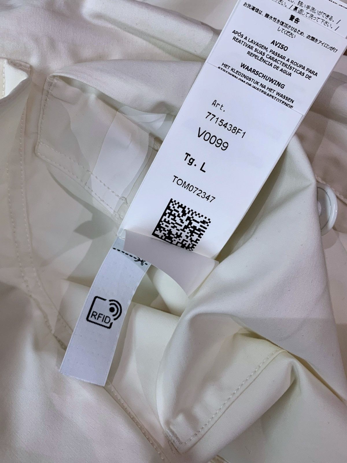 Stone Island Stone island O-Ventile ghost piece smock jacket rare Size US L / EU 52-54 / 3 - 16 Thumbnail