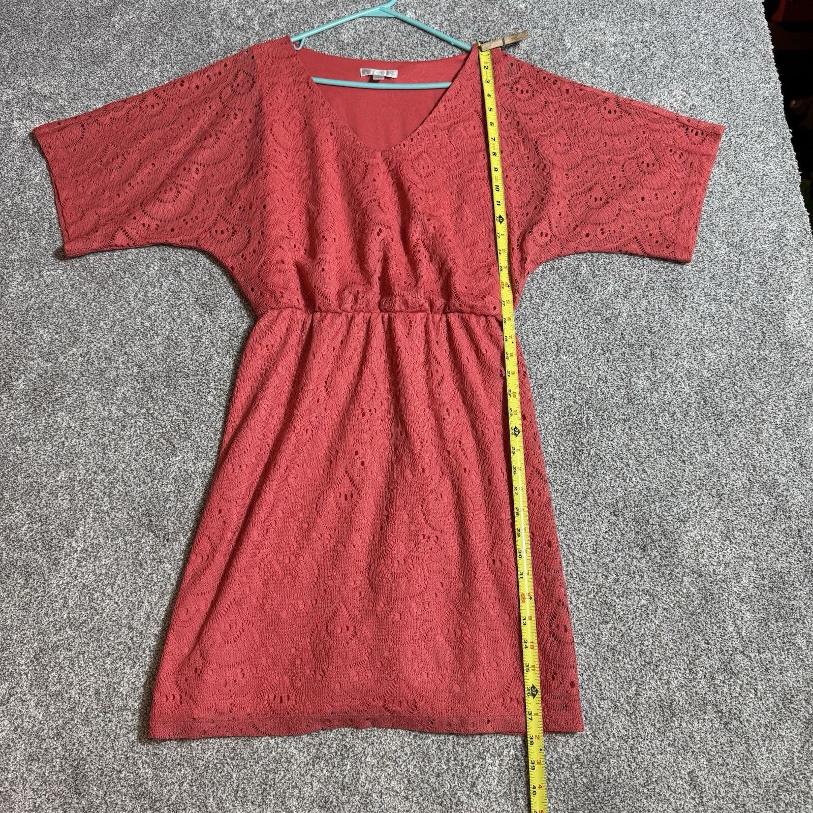 Other London Times Lace Dress Size 12 Eyelet Boho Beachy Coastal Size XL / US 12-14 / IT 48-50 - 2 Thumbnail