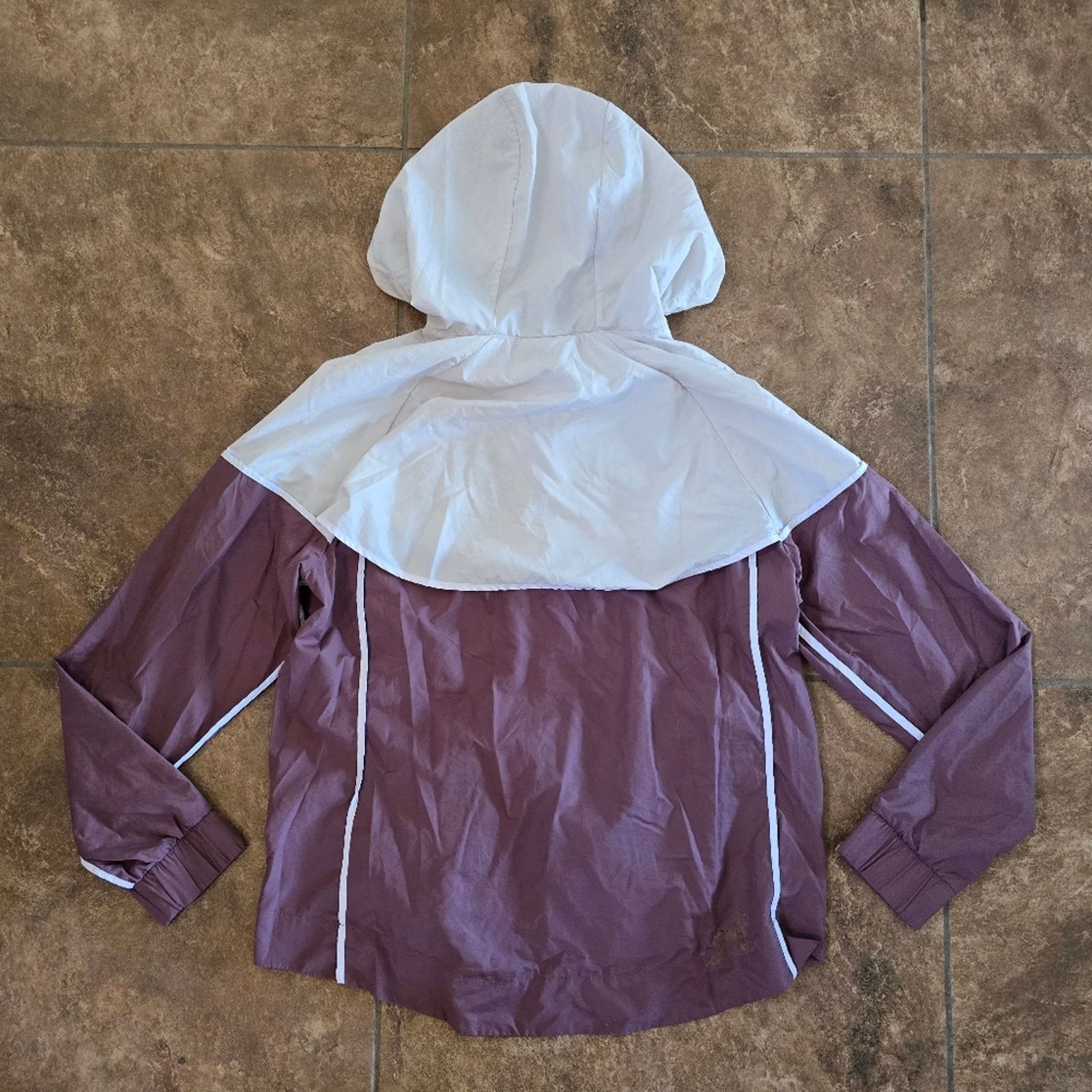 Nike Multicolored Colorblock | NIKE | Lightweight Zip Up Size L / US 10 / IT 46 - 2 Thumbnail