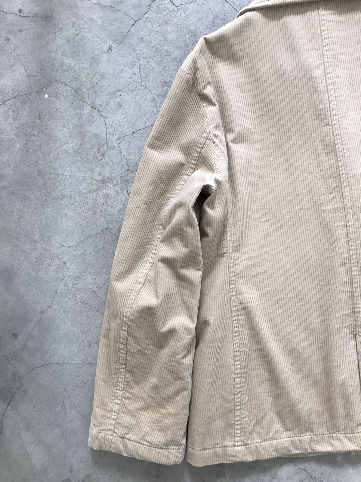 Uniqlo Ines De La Fressange Double Breasted Corduroy Peacoat Size M / US 6-8 / IT 42-44 - 15 Thumbnail