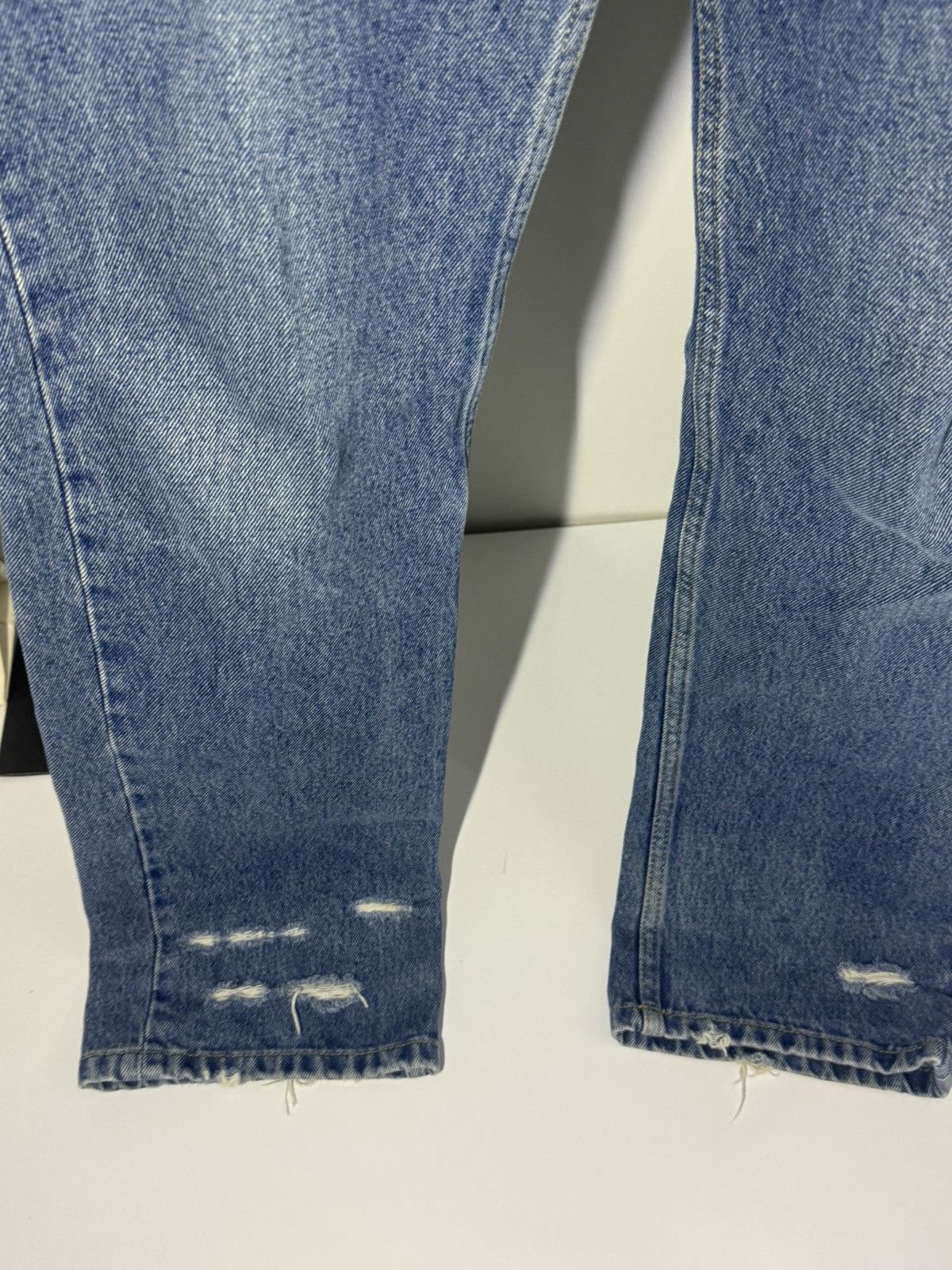Balenciaga ✅Balenciaga distressed slim blue jeans 30 Size US 30 / EU 46 - 2 Thumbnail