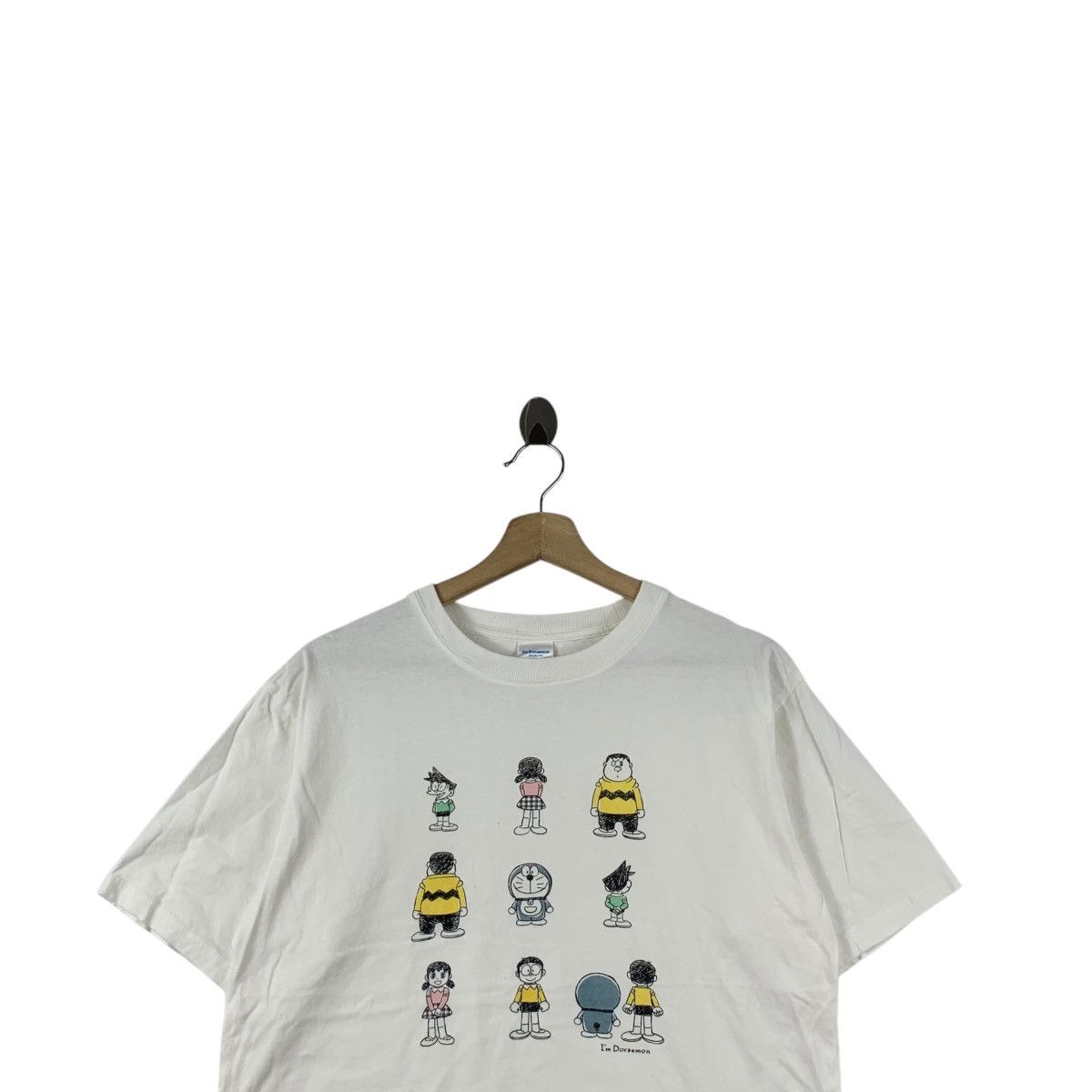 Vintage I’M DORAEMON NOBITA & FRIENDS Movie AnimeTee Shirt Top Size L / US 10 / IT 46 - 2 Thumbnail