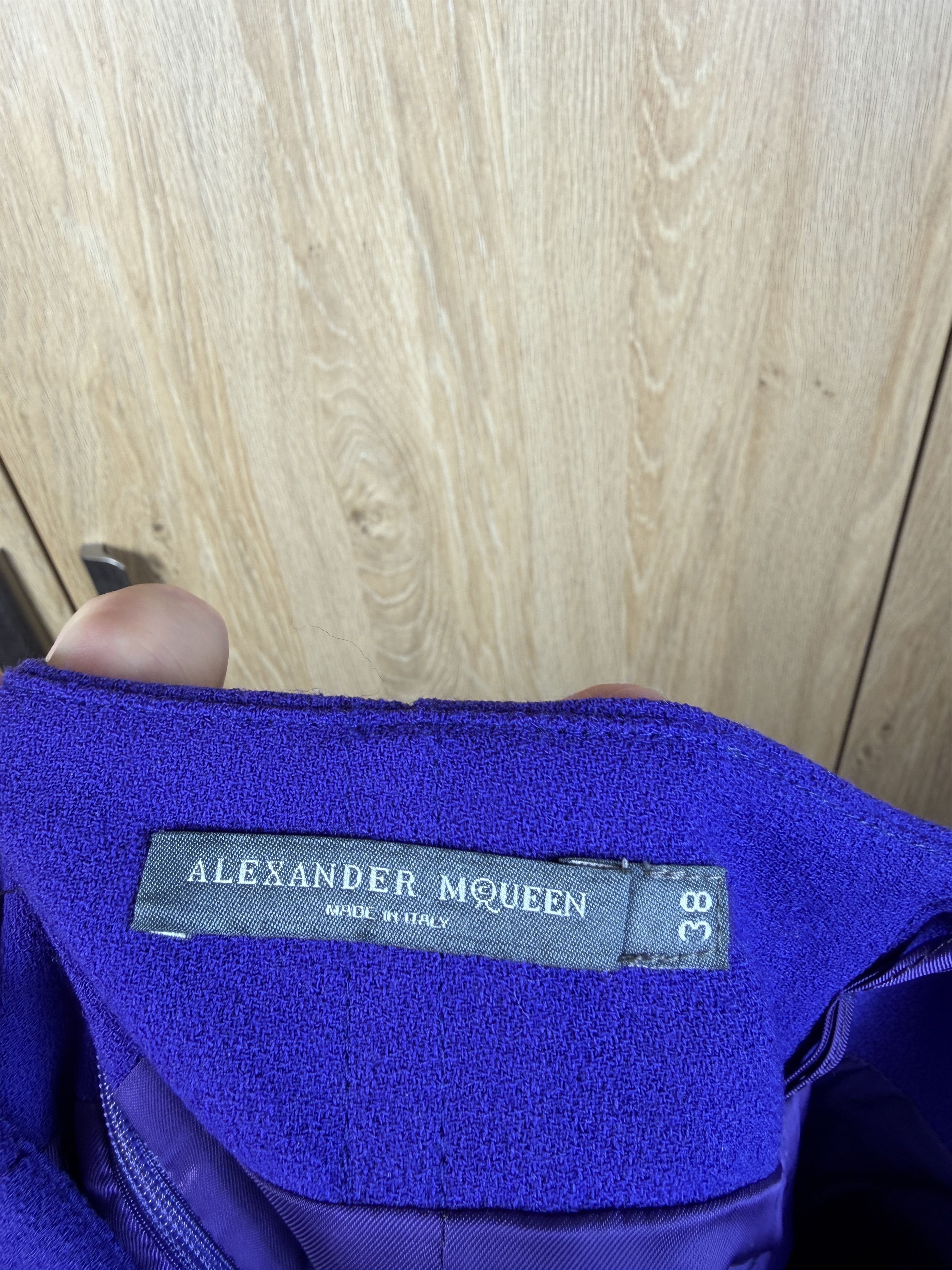 Alexander McQueen Alexander McQueen skirt wool size 38 y2k Size 38" / US 16 / IT 52 - 6 Thumbnail