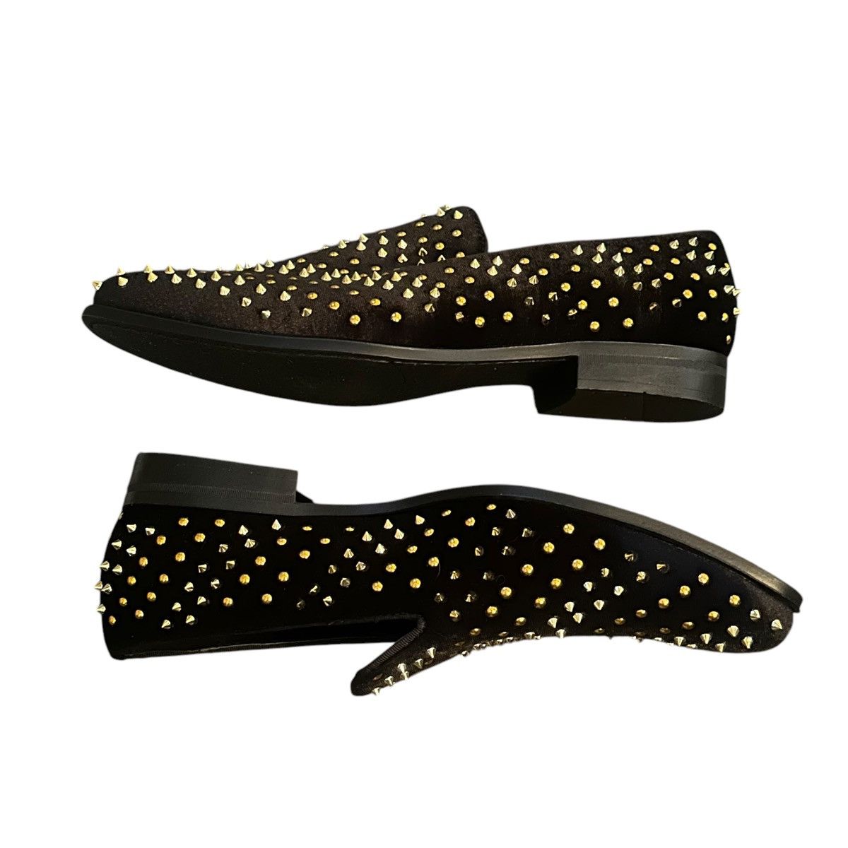 Stacy Adams Stacy Adams Mens Sabert Spike & Stud Square Toe Slip-On Shoe Size US 9.5 / EU 42-43 - 4 Thumbnail