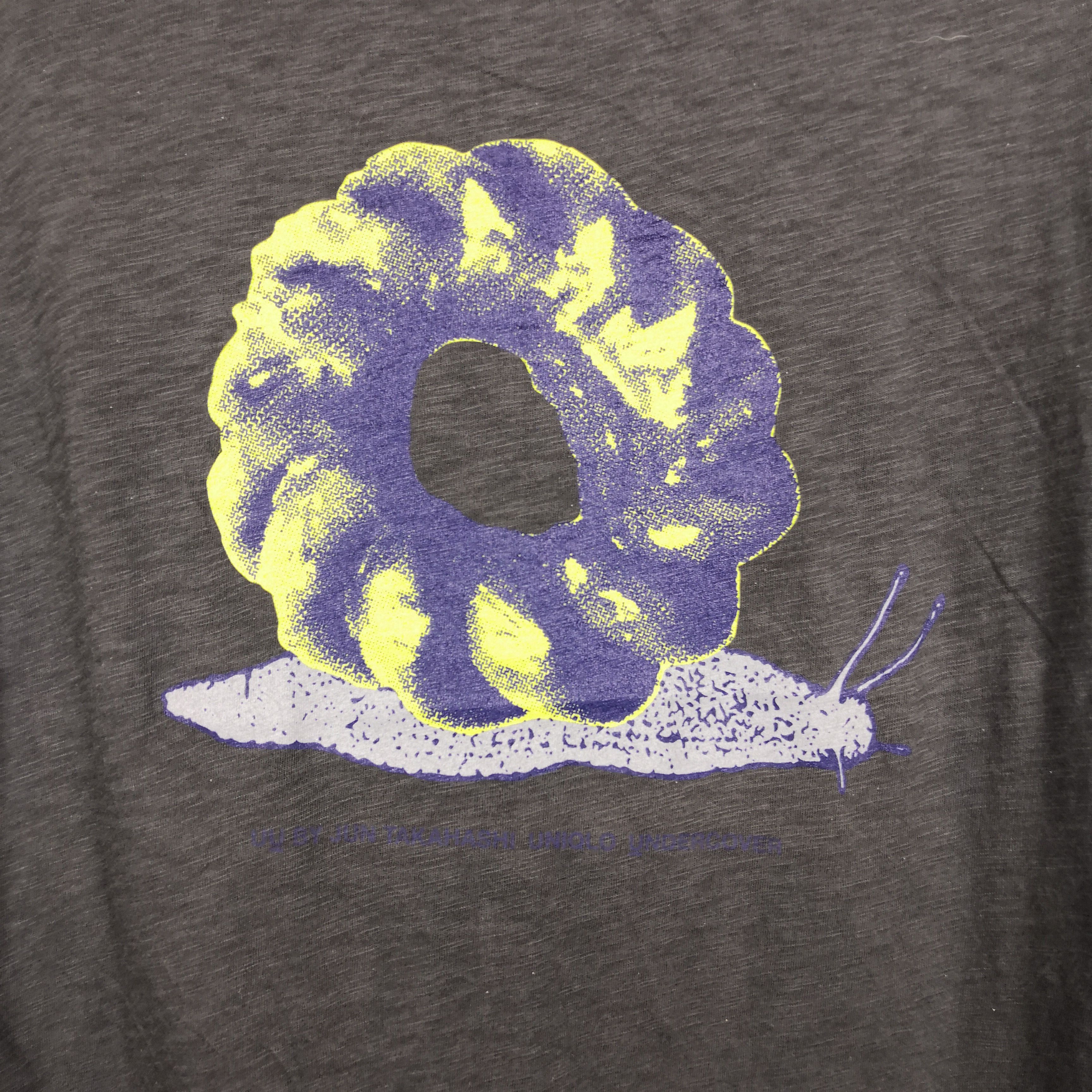 Japanese Brand Undercover X Uniqlo T-Shirt Undercover Snail Crewneck 56789 Size US S / EU 44-46 / 1 - 4 Thumbnail