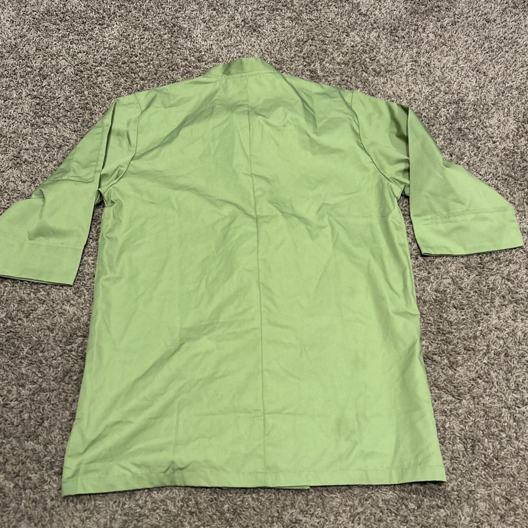 Doublet Chef Works Jacket Uniform S Green Unisex Kitchen Restaurant Double Breasted A35 Size S Jacket Size US S / EU 44-46 / 1 - 4 Thumbnail