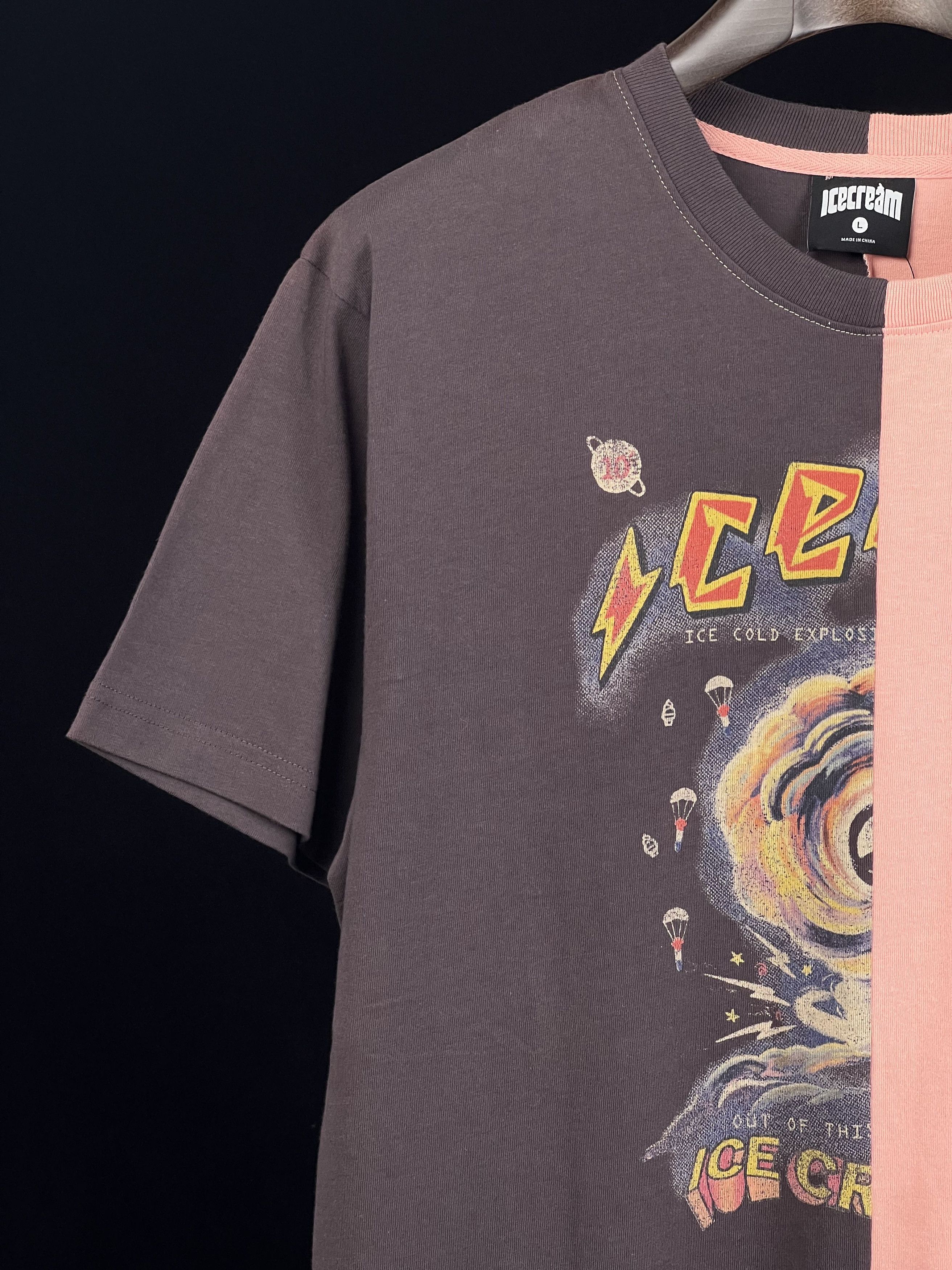 Icecream UNWORN *Split Color SS Tee Split Shirt Size US L / EU 52-54 / 3 - 6 Thumbnail