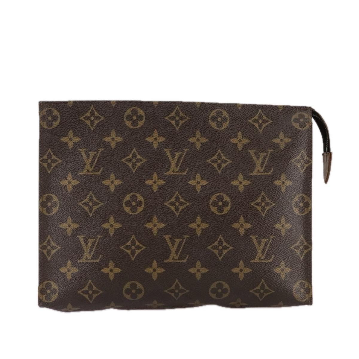 Louis Vuitton Trousse De Toilette Brown Canvas Clutch Bag (Pre-Owned) Size ONE SIZE - 1 Thumbnail