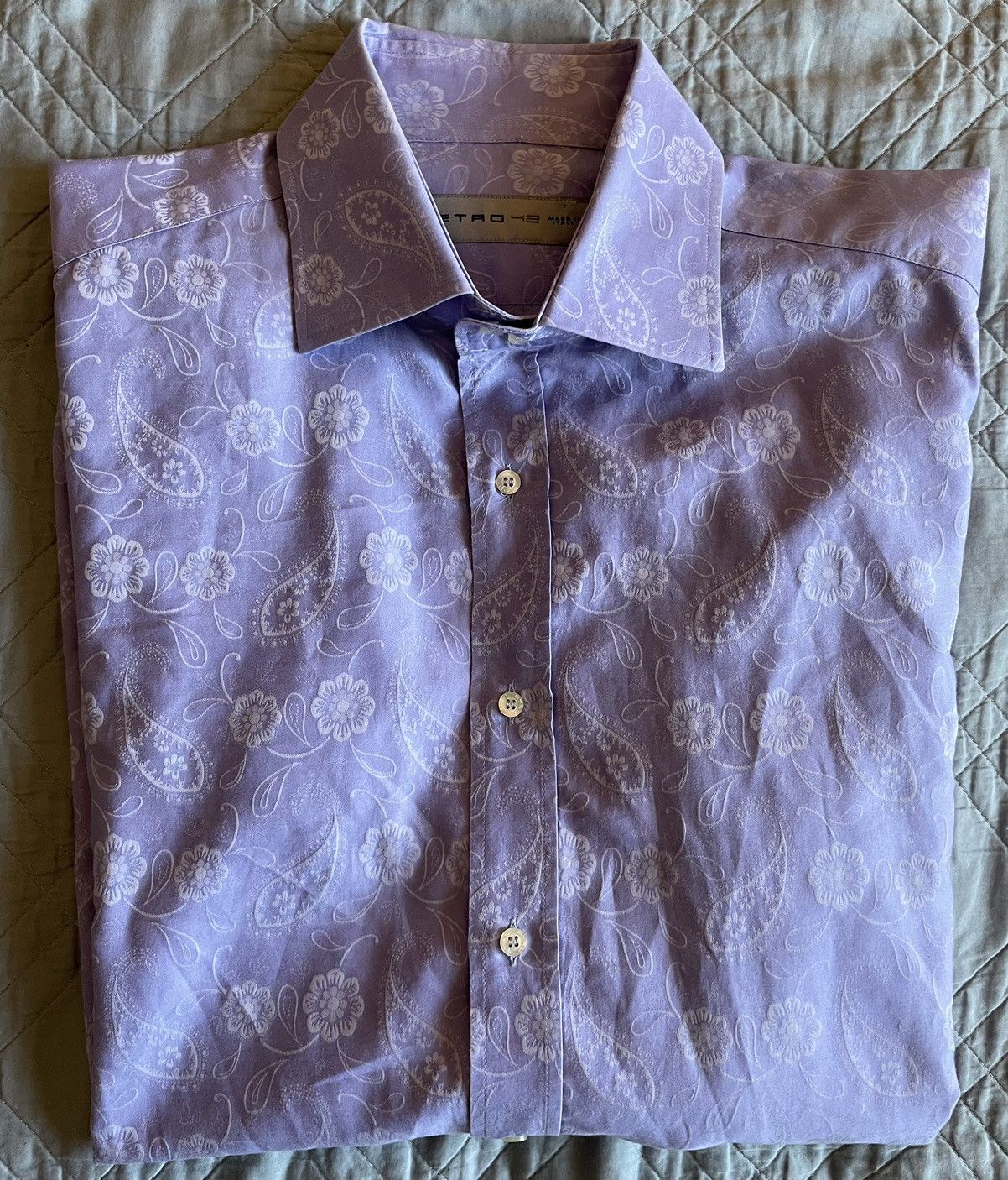 Etro Paisley Print Shirt Size US L / EU 52-54 / 3 - 1 Thumbnail