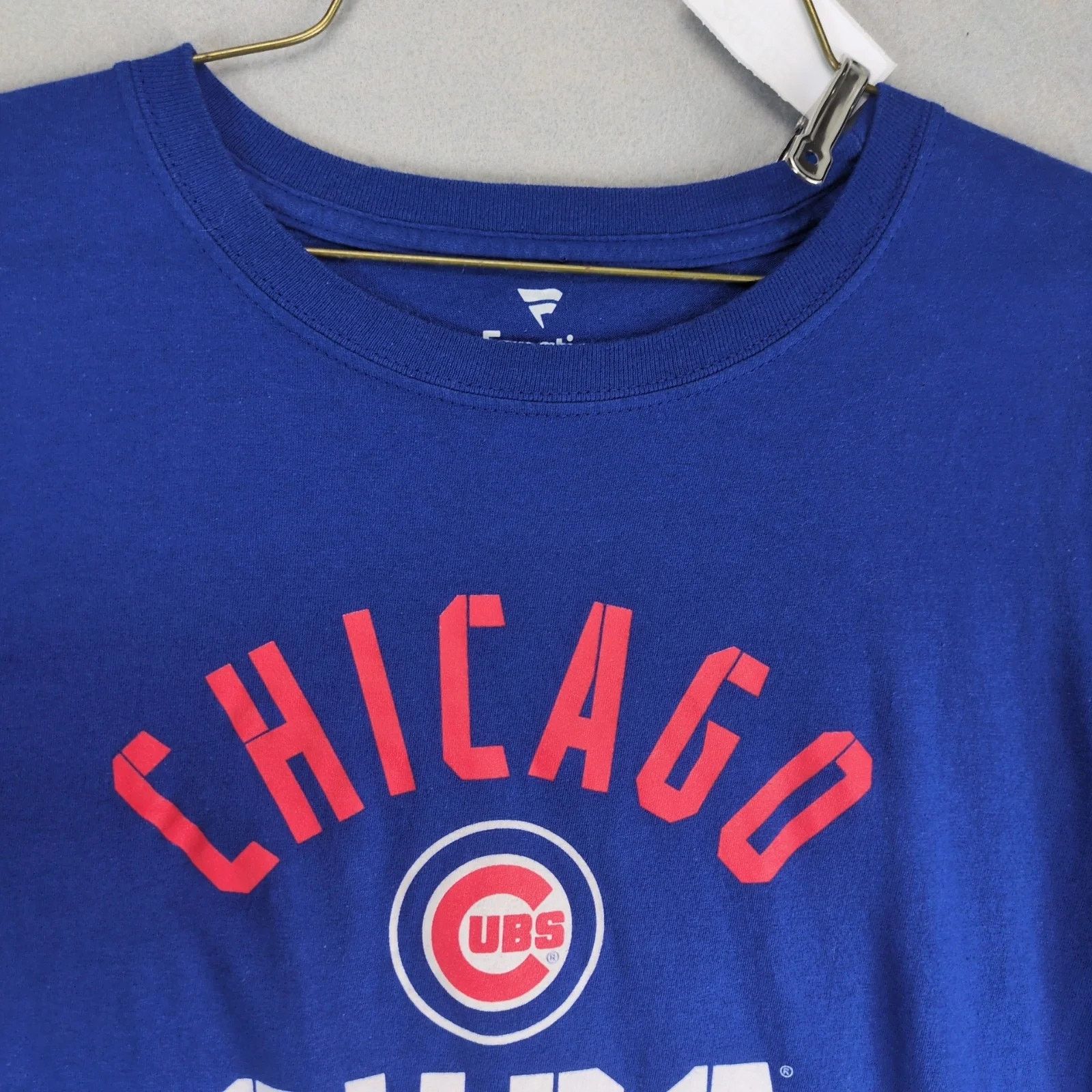 MLB Chicago Cubs Baseball Men's L Graphic T-Shirt Fanatics MLB Size US L / EU 52-54 / 3 - 9 Thumbnail