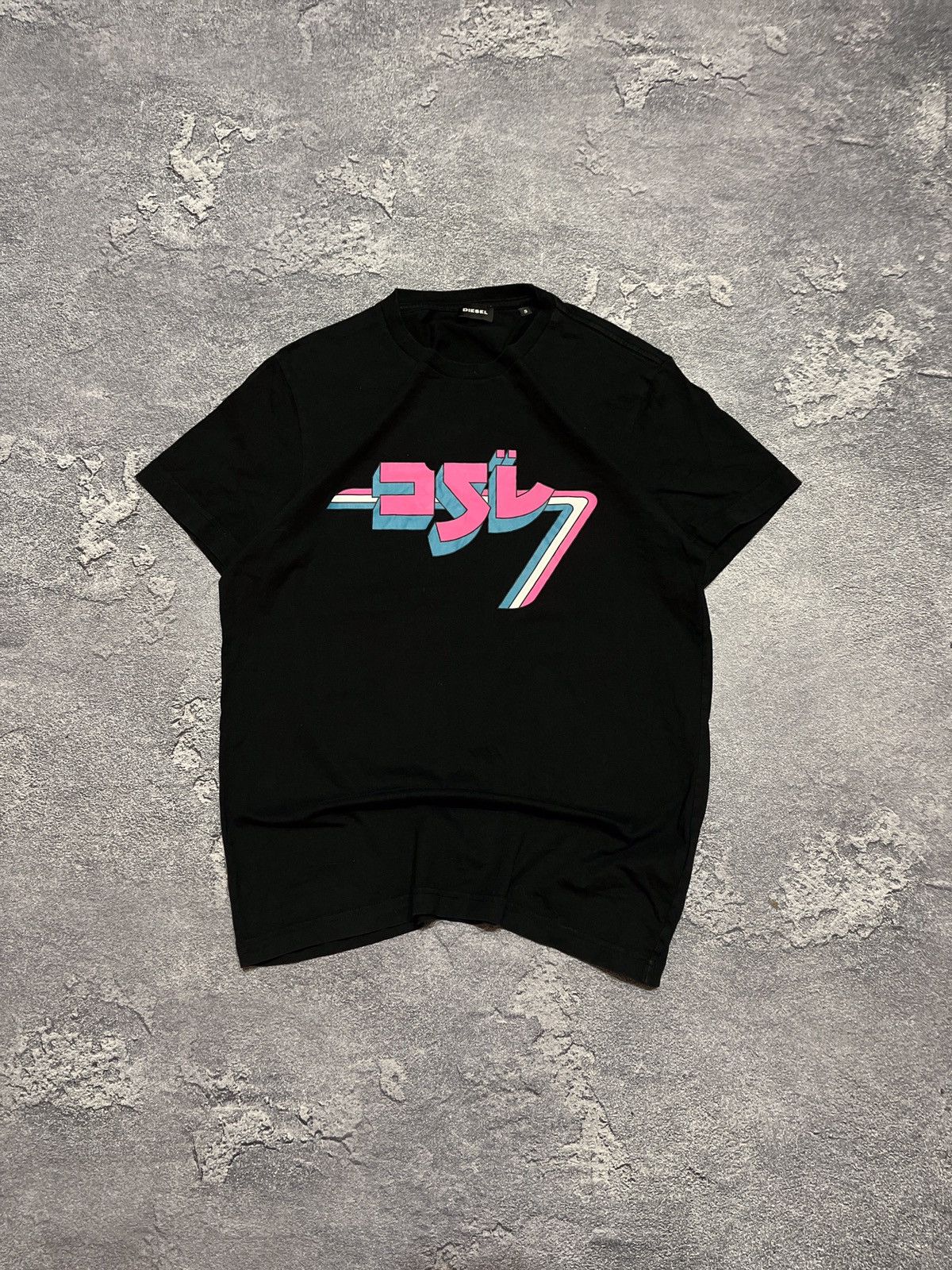 Diesel Vintage Diesel Y2K Hype Streetwear Tee Size US S / EU 44-46 / 1 - 1 Thumbnail