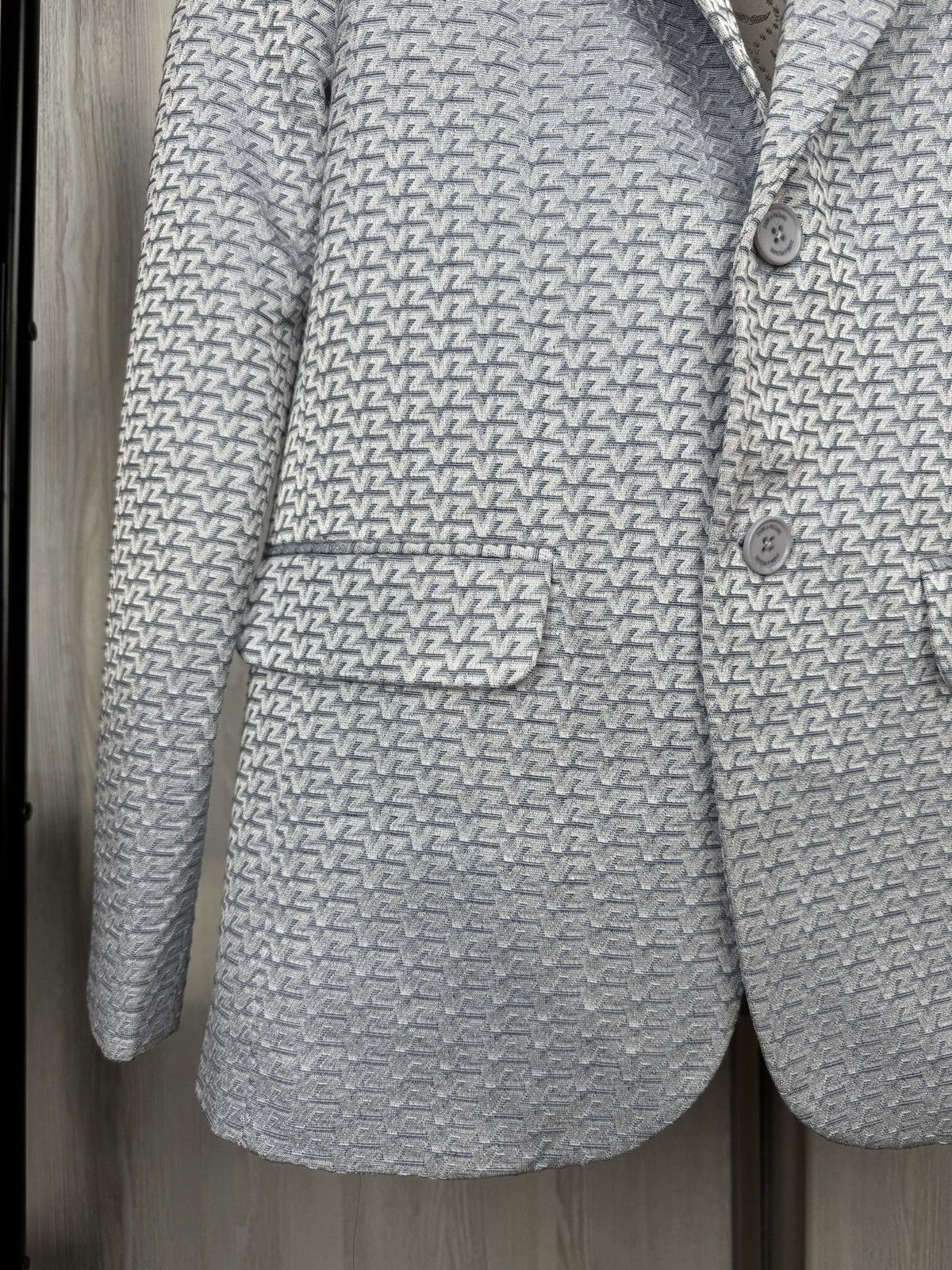 Zadig & Voltaire ZADIG & VOLTAIRE Vanille Jac ZV oversized cotton Blazer Size S / US 4 / IT 40 - 4 Thumbnail
