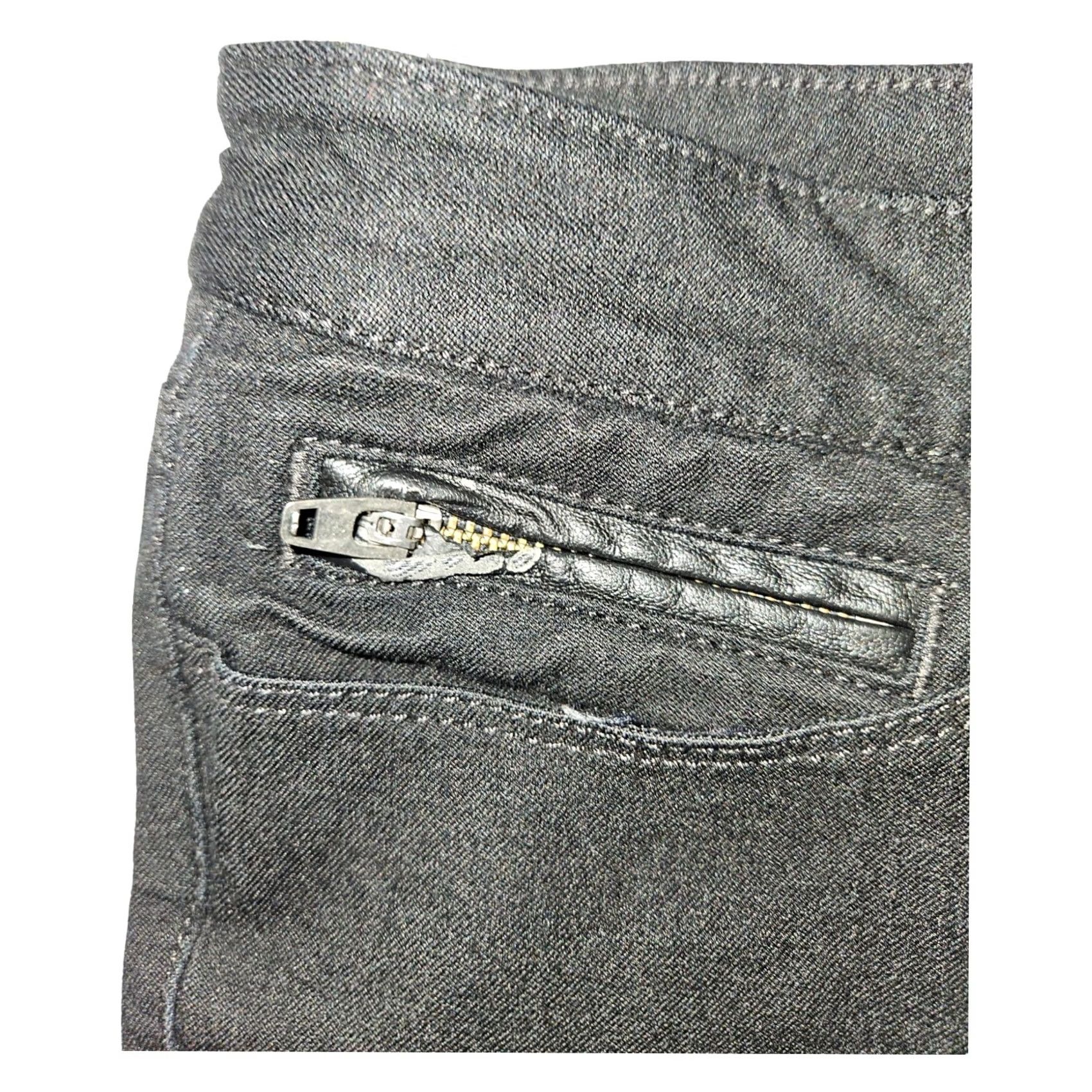 Banana Republic VINTAGE Banana Republic Sloan Capris Womens 10P Black Stretch Casual Preppy Capris Tapered 21.5in Inseam Womens Size ONE SIZE - 7 Thumbnail