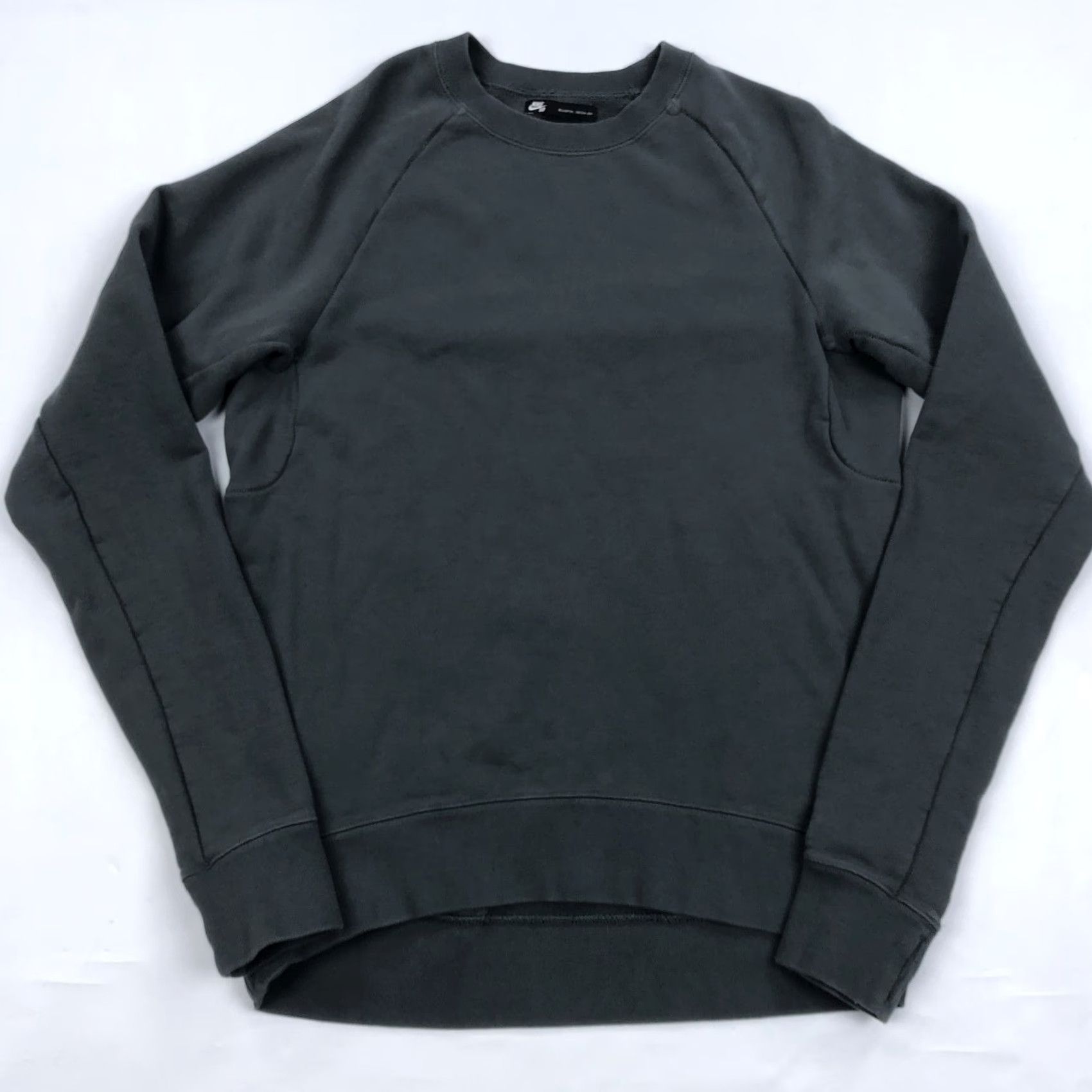 Nike Nike SB Crewneck Sweatshirt Raglan Mens L Green Gray Everett Fleece Pullover Size US L / EU 52-54 / 3 - 2 Thumbnail