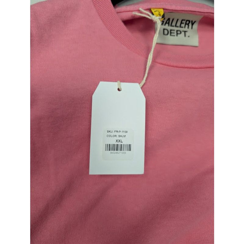 Gallery Dept. o1rshd1 French Logo Long Sleeve T-Shirt in Salm Size US XXL / EU 58 / 5 - 20 Thumbnail