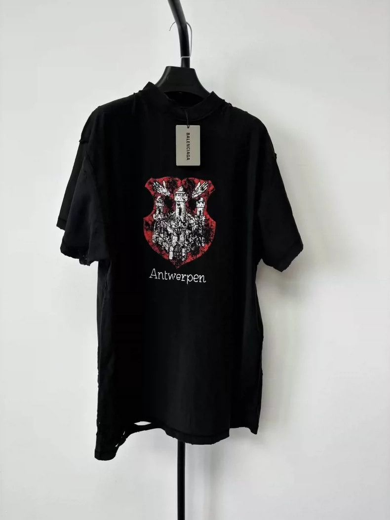 Balenciaga Balenciaga Antwerp short sleeve T-shirt Size US S / EU 44-46 / 1 - 1 Thumbnail