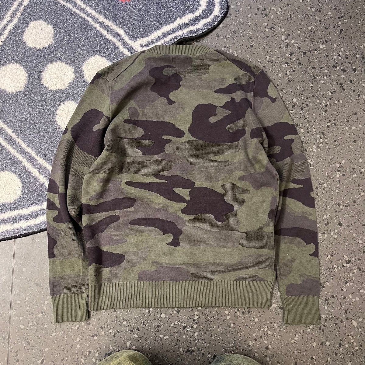 Alfani Alfani Camo Knit Crewneck Sweater - Modern Tactical Style Size US L / EU 52-54 / 3 - 5 Thumbnail