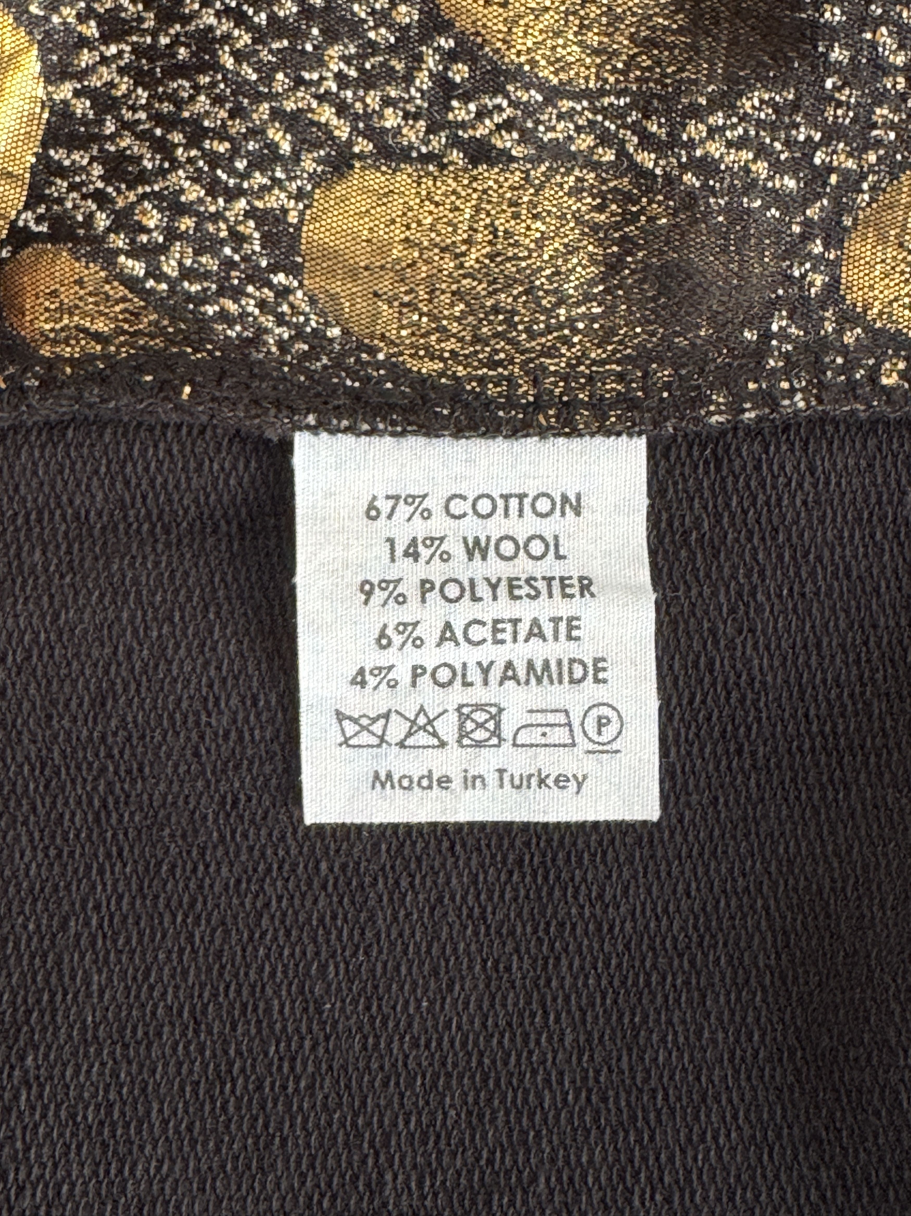 Dries Van Noten Dries Van Noten Women's Sweatshirt Black and Gold Size L / US 10 / IT 46 - 4 Thumbnail