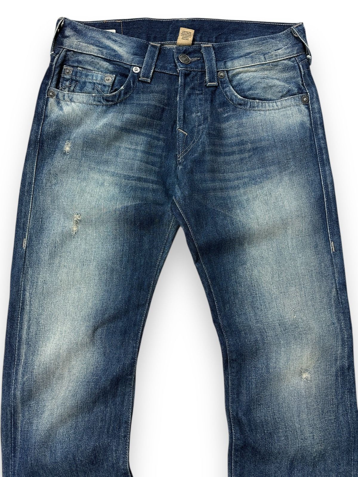 True Religion Y2K True Religion Rocco Relaxed Skinny Jeans W30 Made In USA Size US 30 / EU 46 - 8 Thumbnail